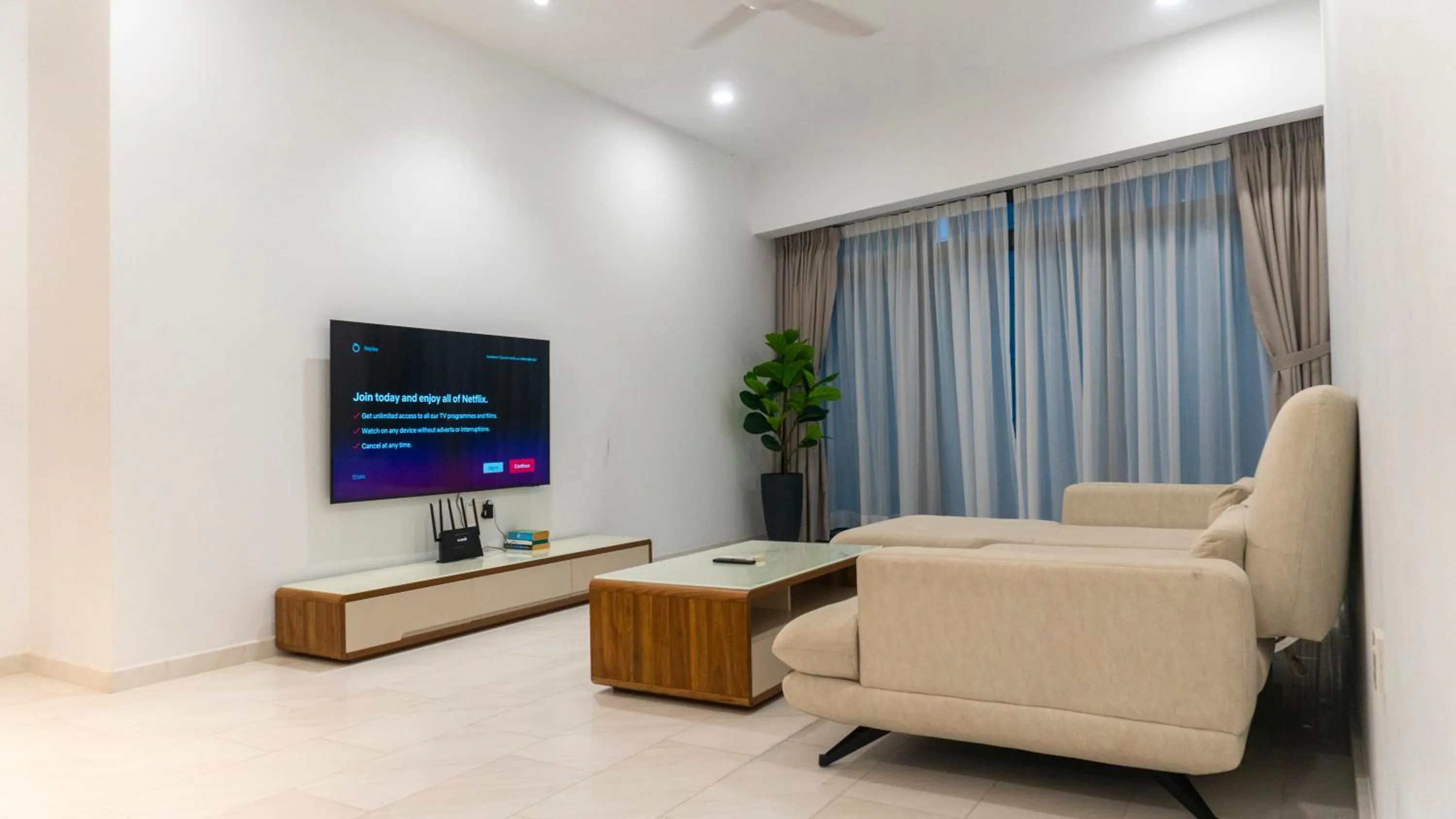 TV and multimedia in MOONWAY SUITES At EATON KLCC