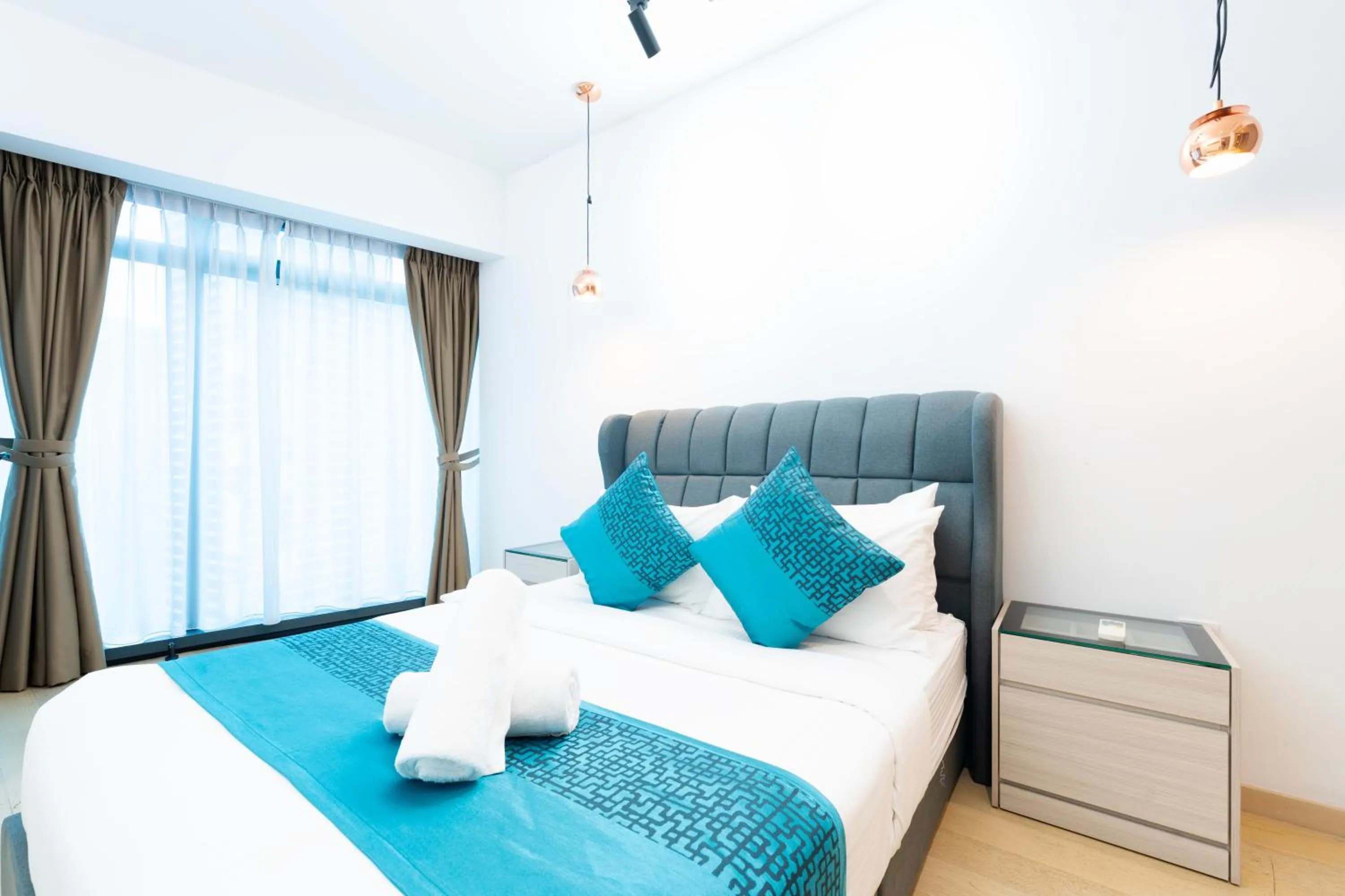 Bedroom, Bed in MOONWAY SUITES At EATON KLCC