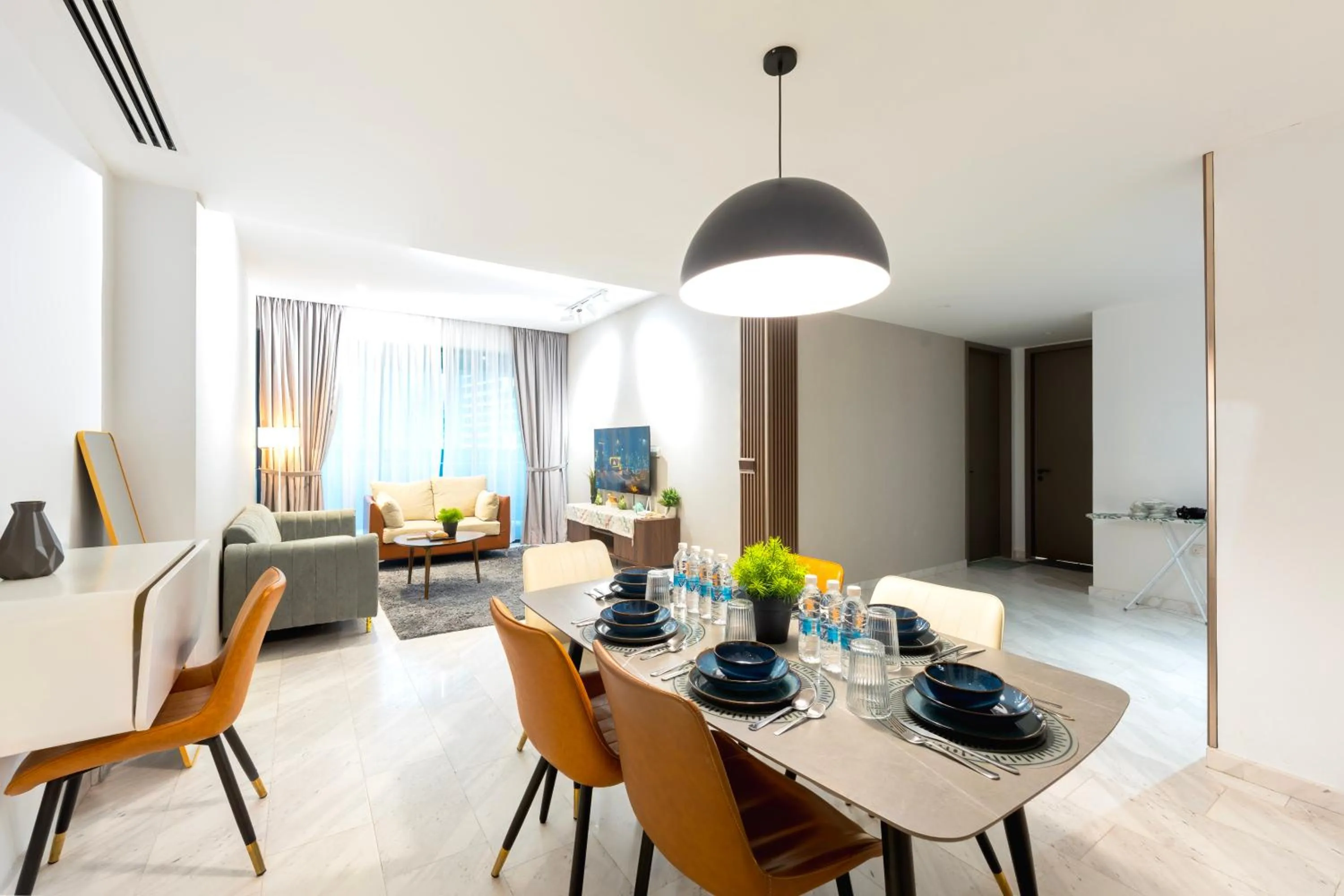 Dining area in MOONWAY SUITES At EATON KLCC