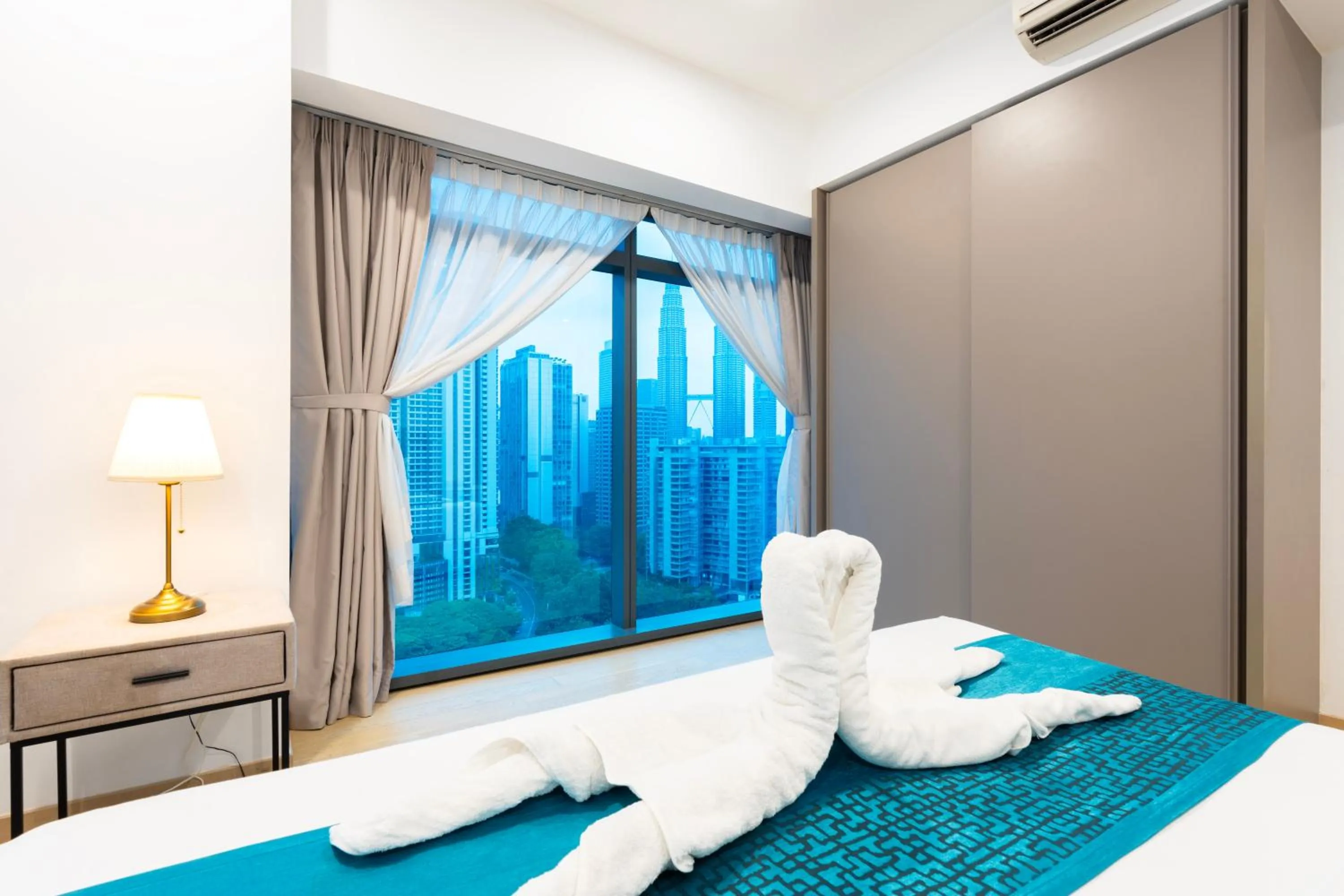Bedroom, Bed in MOONWAY SUITES At EATON KLCC