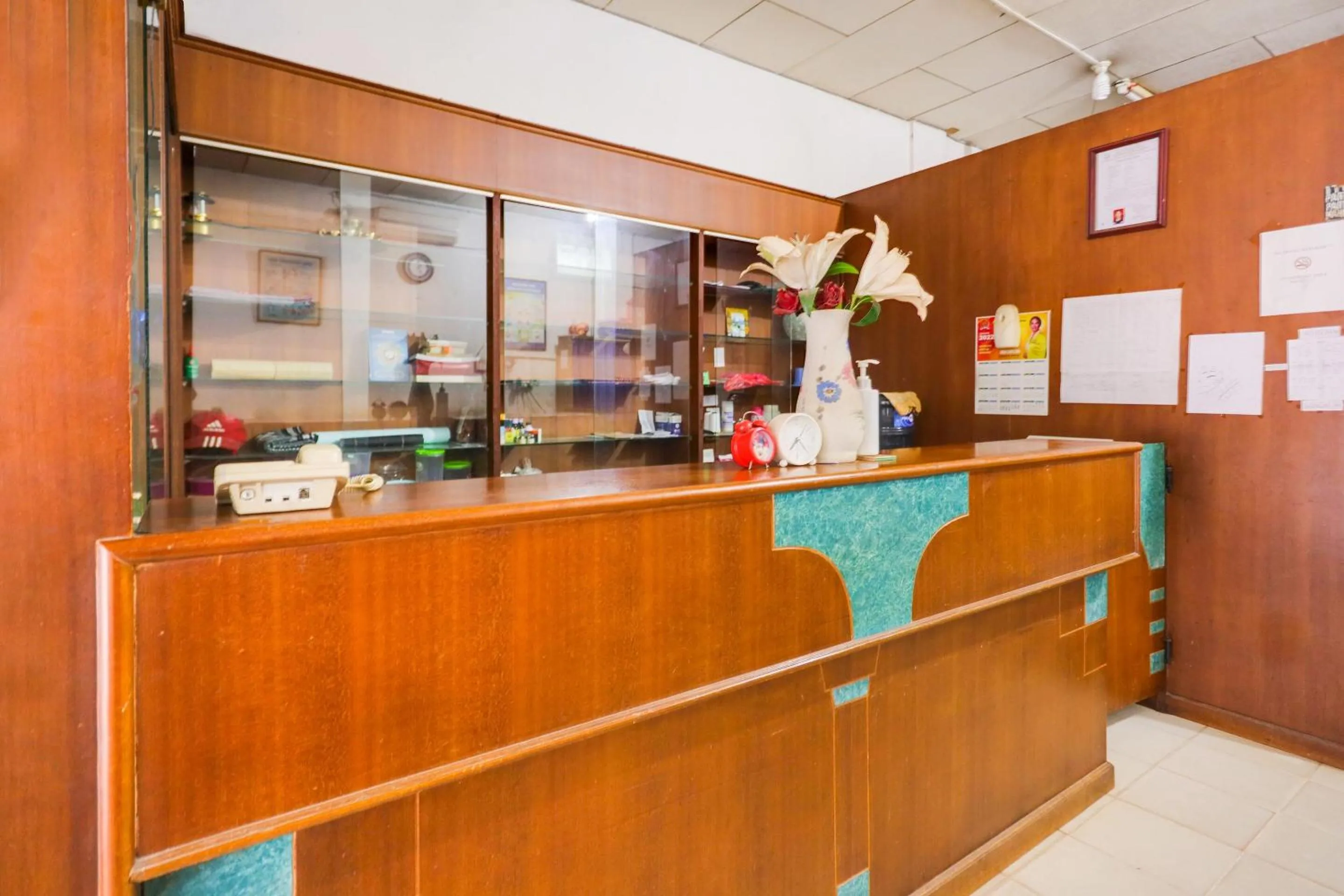 Lobby or reception in Hotel O Restu Ibu Homestay Syariah