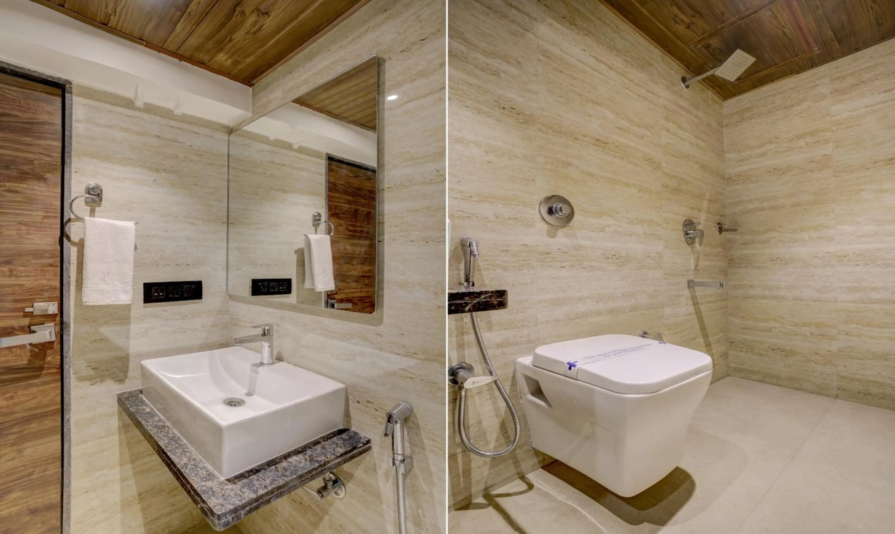 Bathroom in Treebo Castle Rock Inn