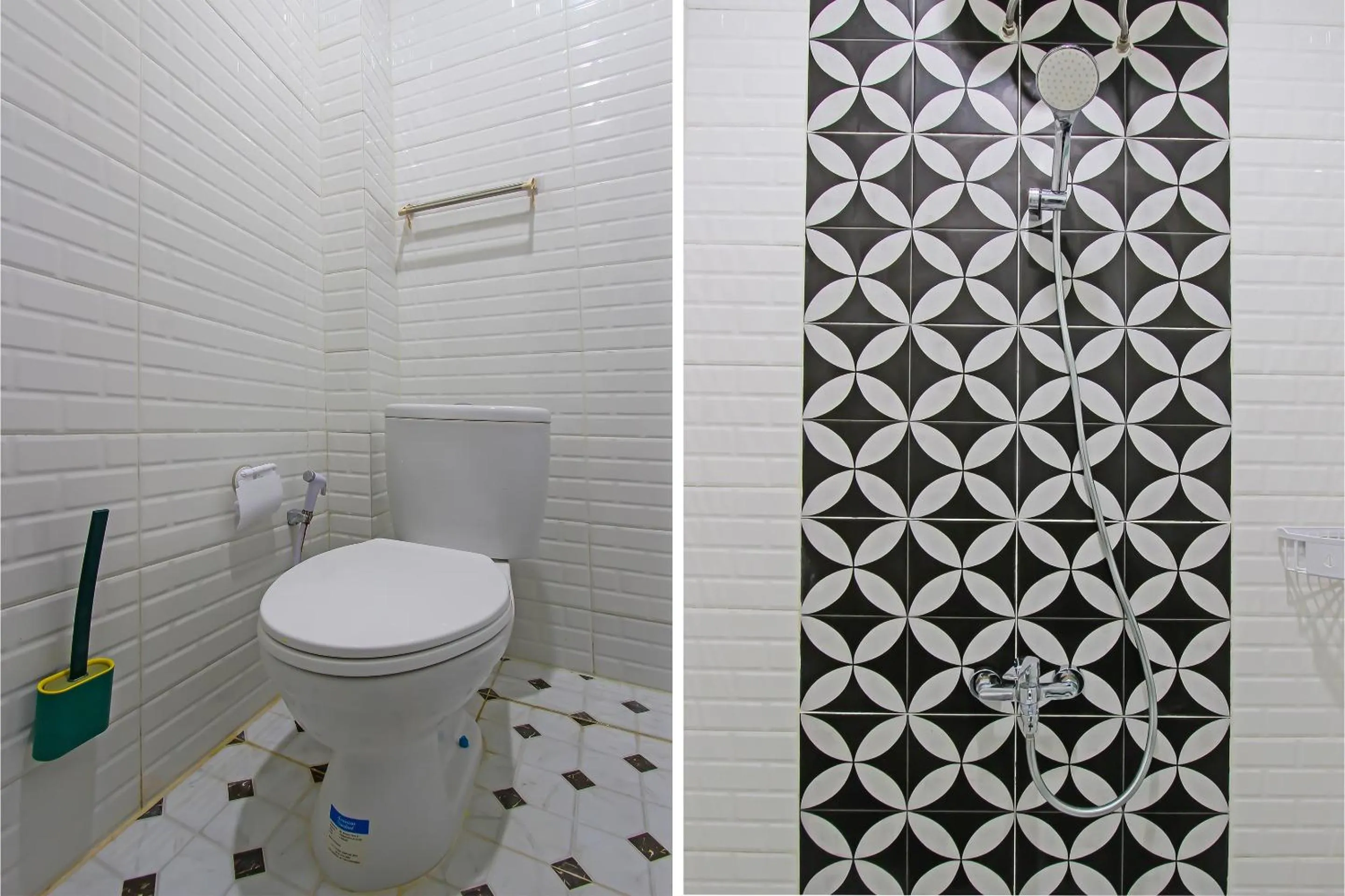 Bathroom in Capital O 92105 A'shanti Inn