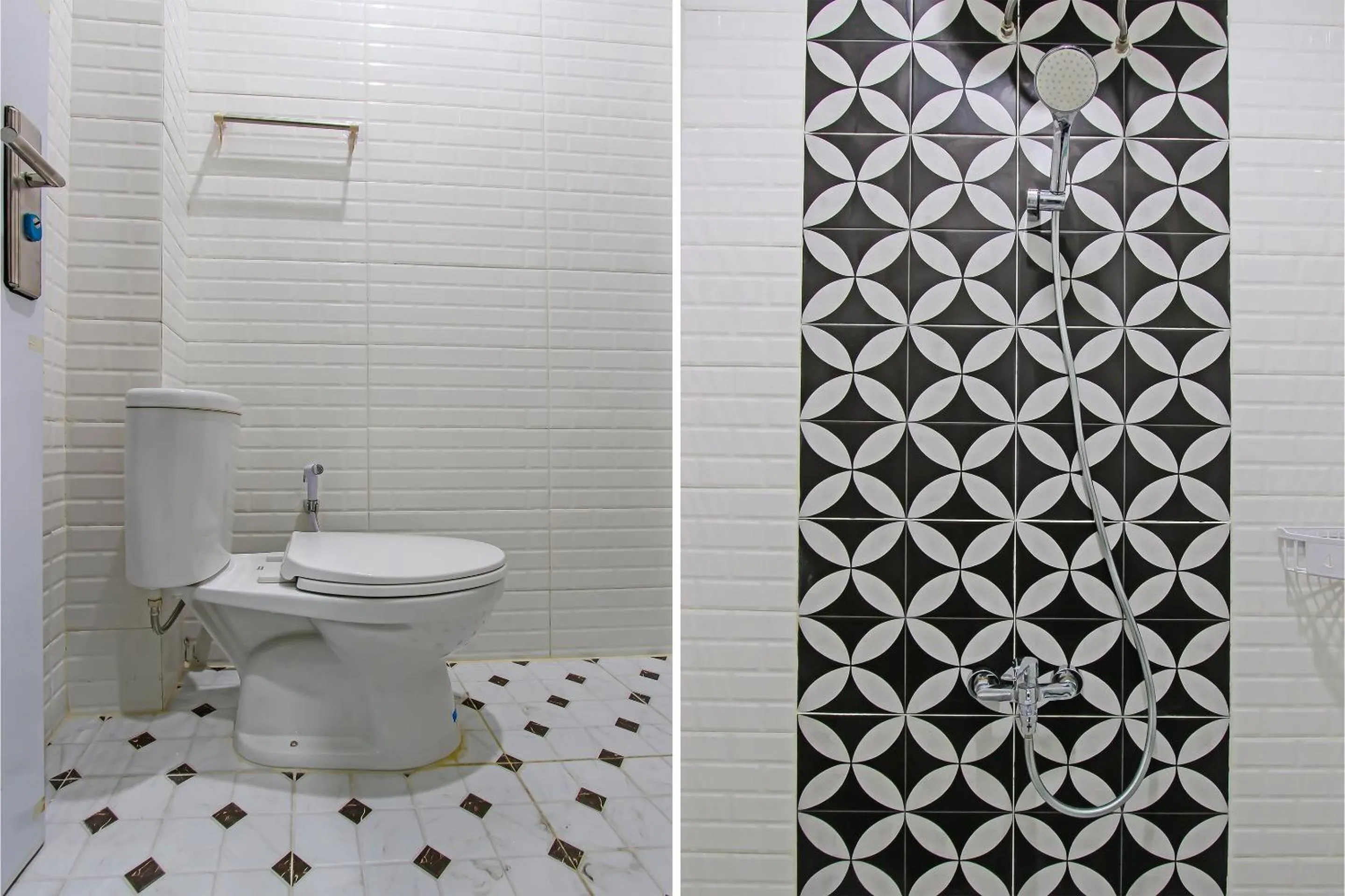 Bathroom in Capital O 92105 A'shanti Inn