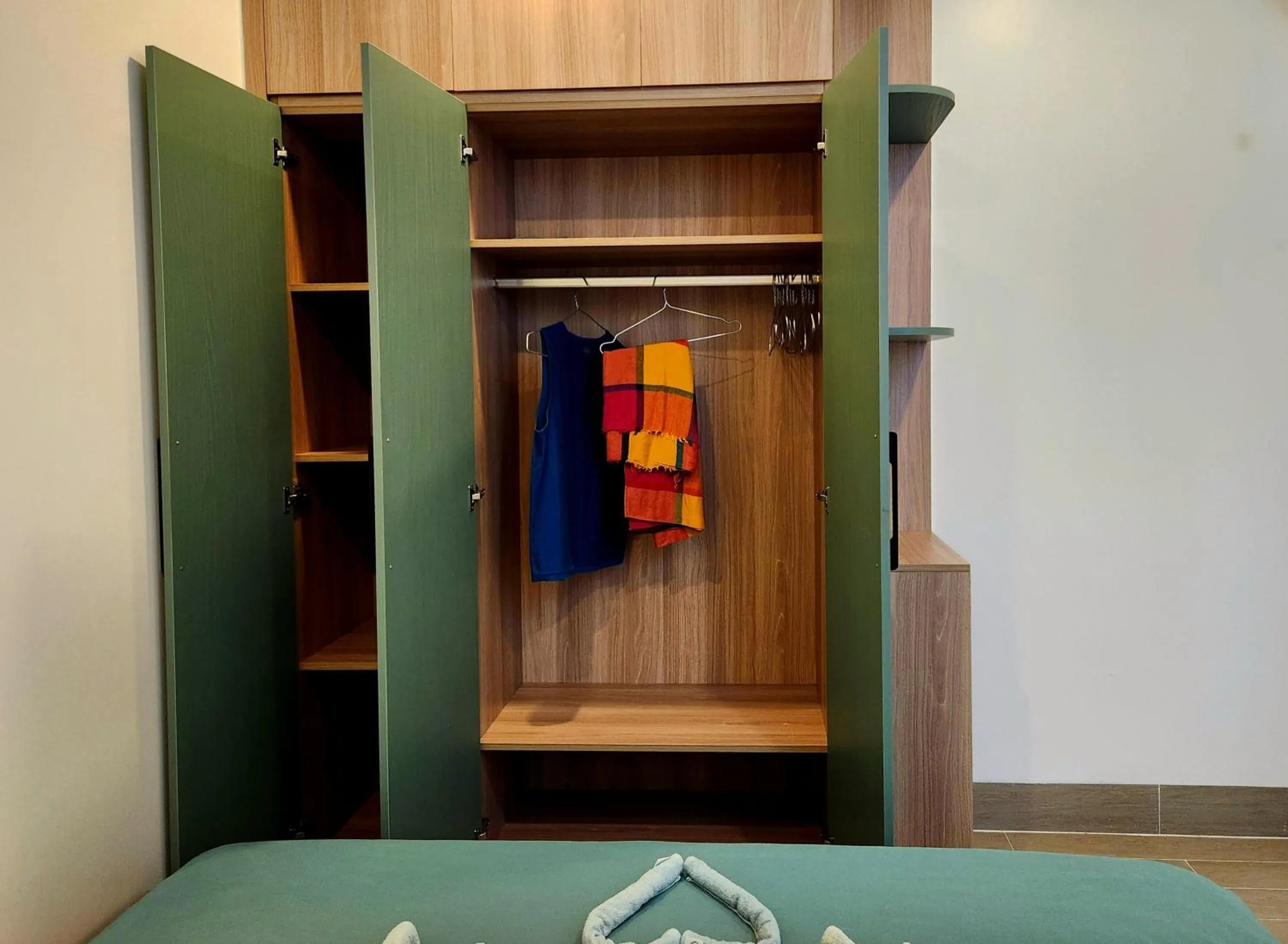 Bed in Mi Amor Luxury Island Apartment - 3 minutes to the beach