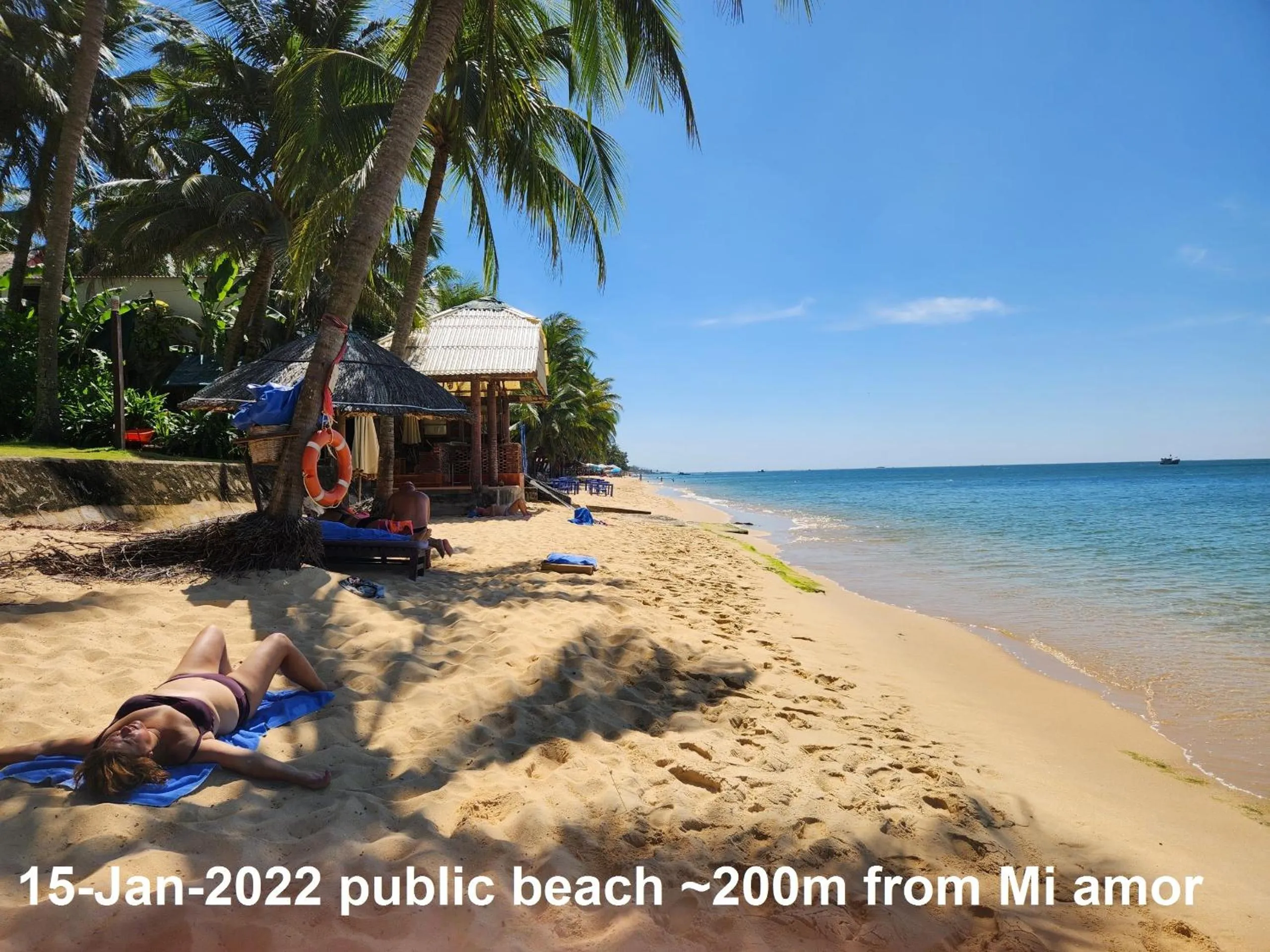 Beach in Mi Amor Luxury Island Apartment - 3 minutes to the beach