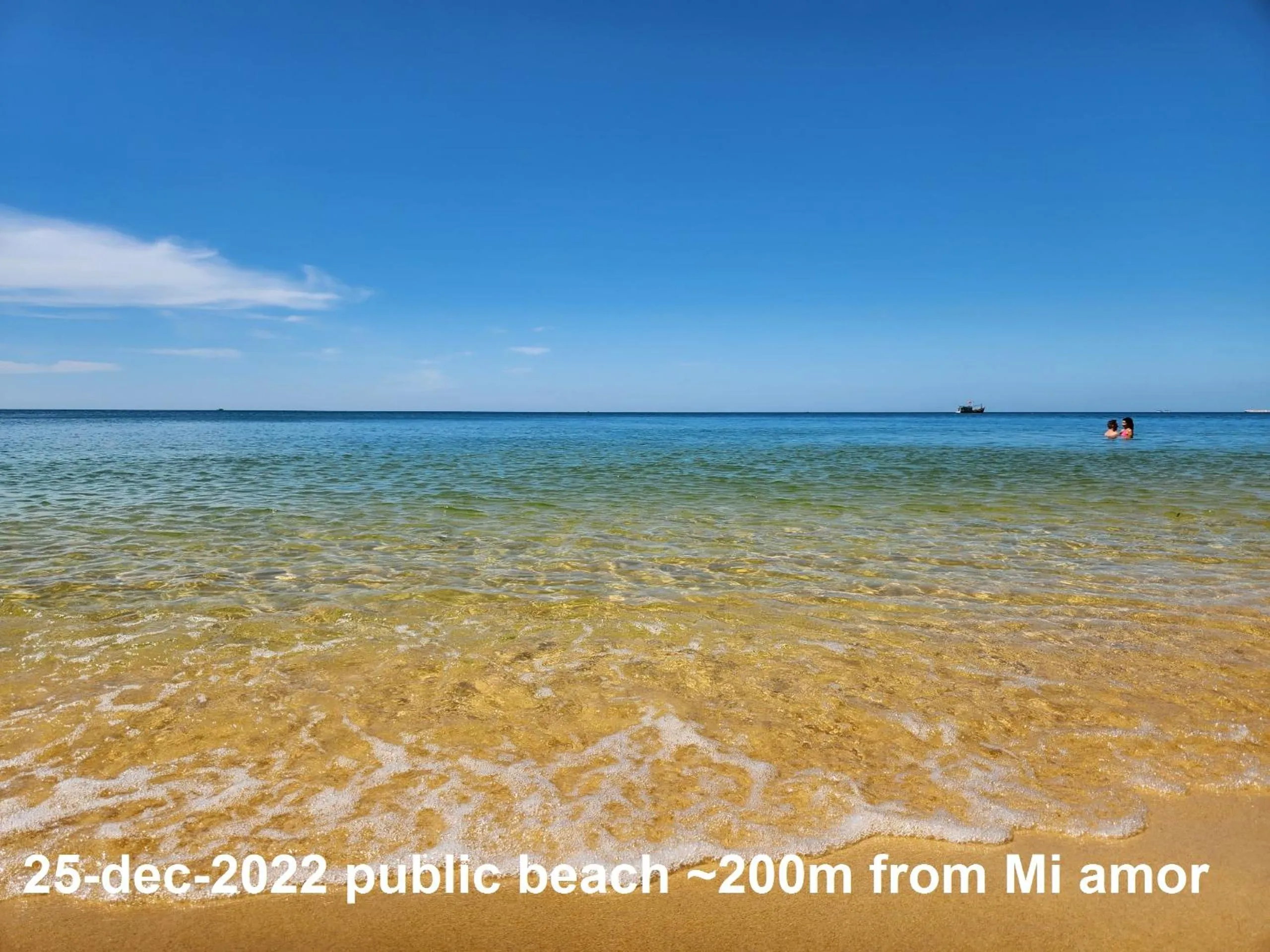 Beach in Mi Amor Luxury Island Apartment - 3 minutes to the beach