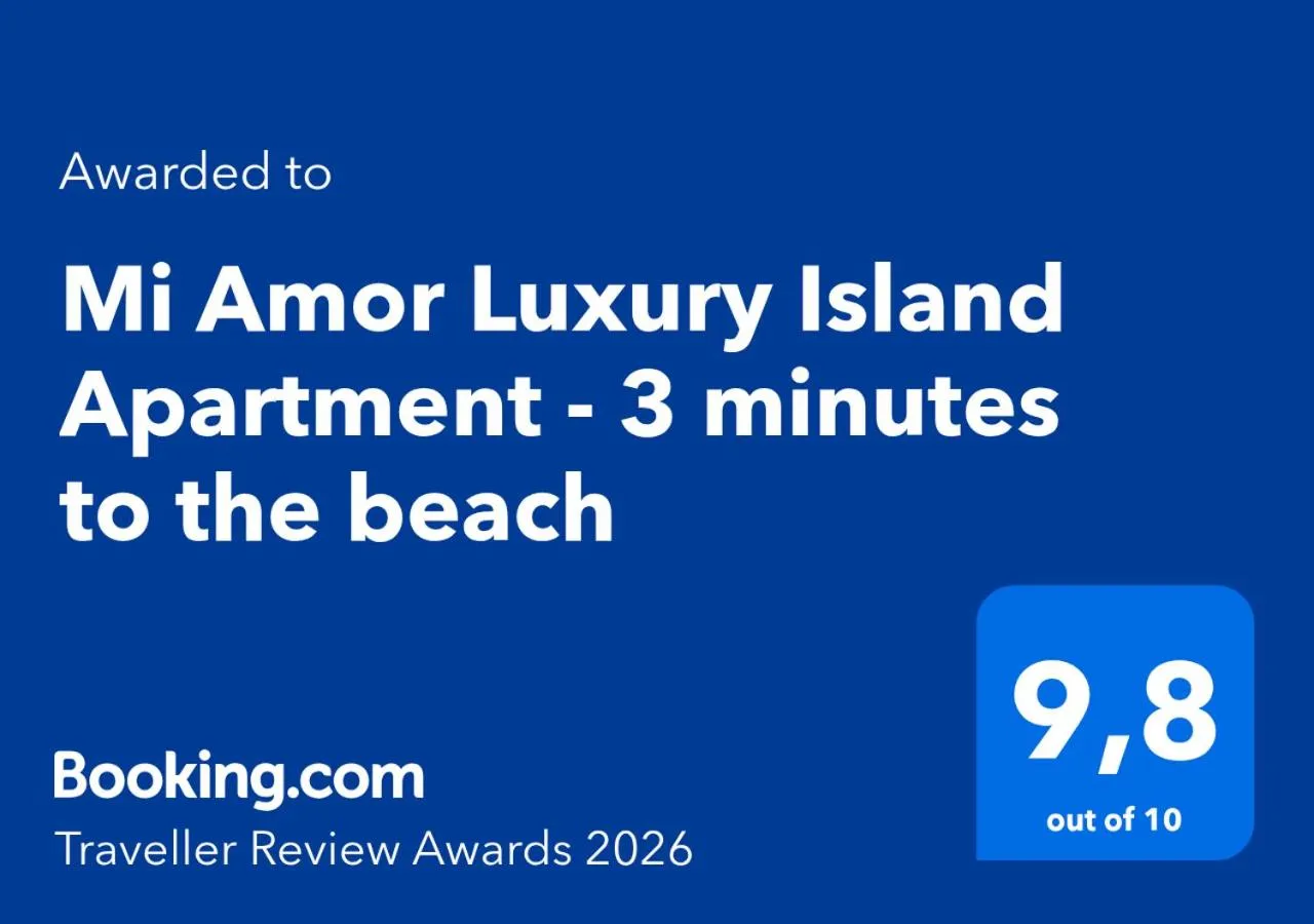 Property building in Mi Amor Luxury Island Apartment - 3 minutes to the beach