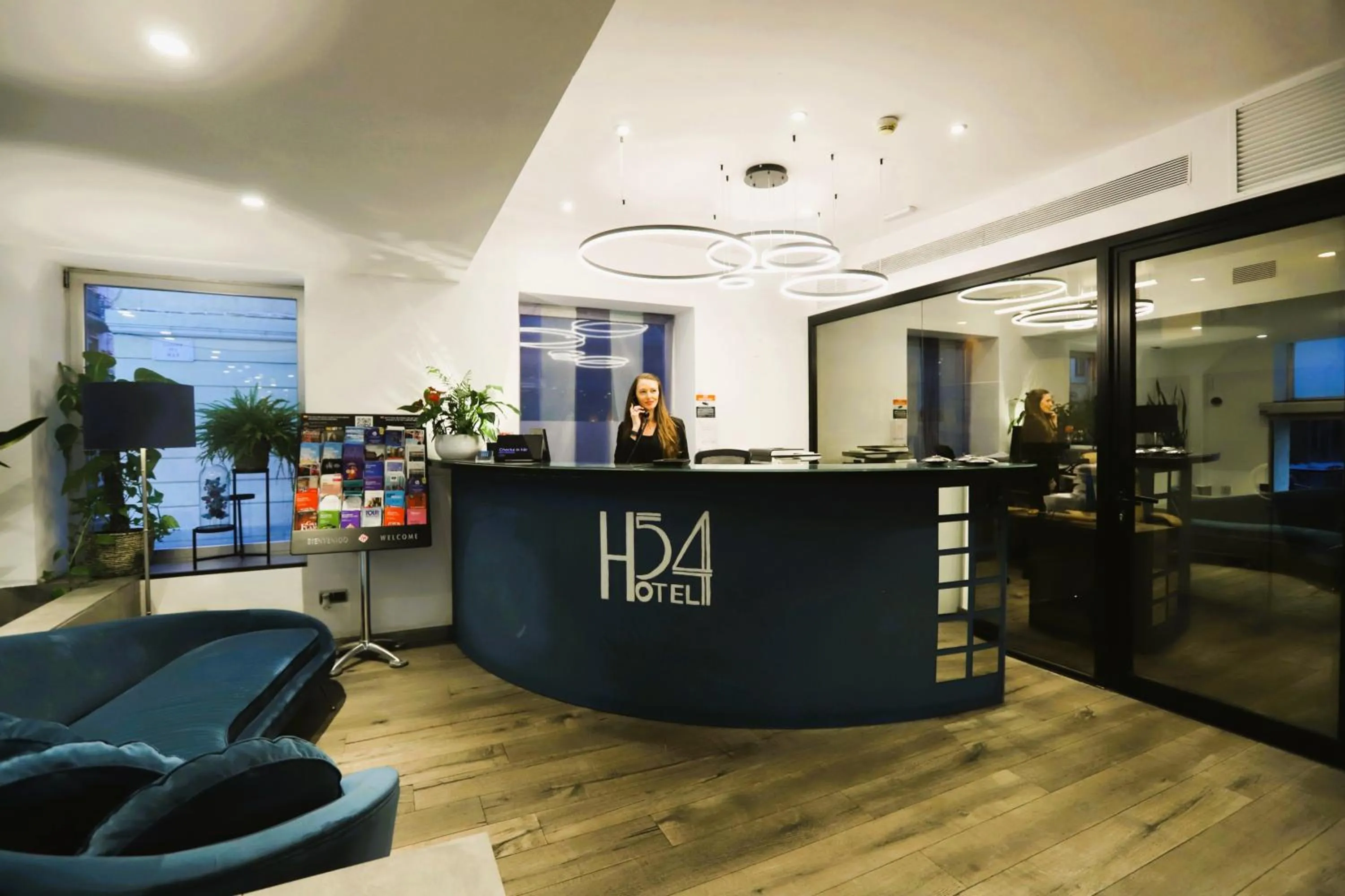 Lobby or reception in Hotel 54 Barceloneta