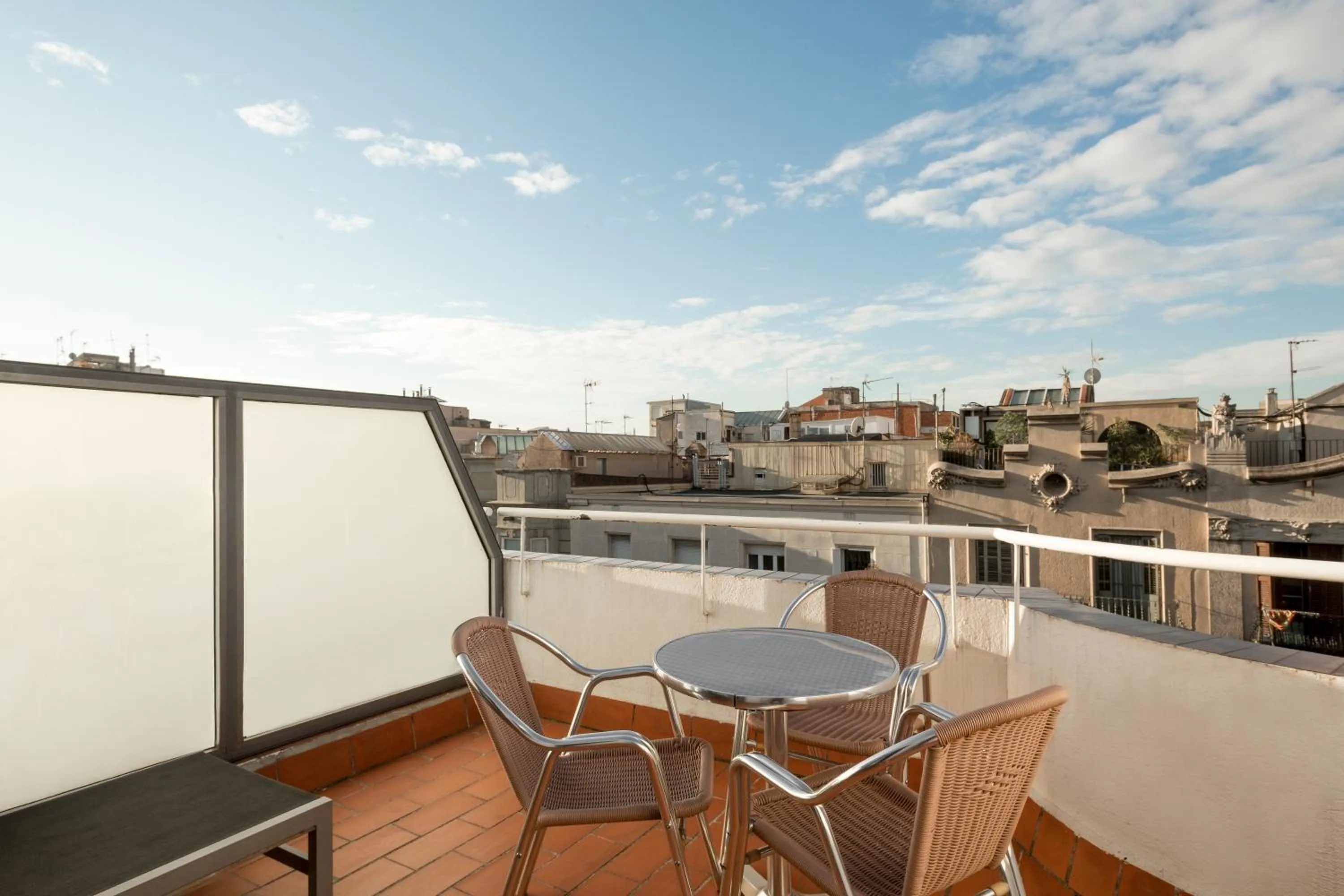 Balcony/Terrace in Barcelona Apartment Aramunt