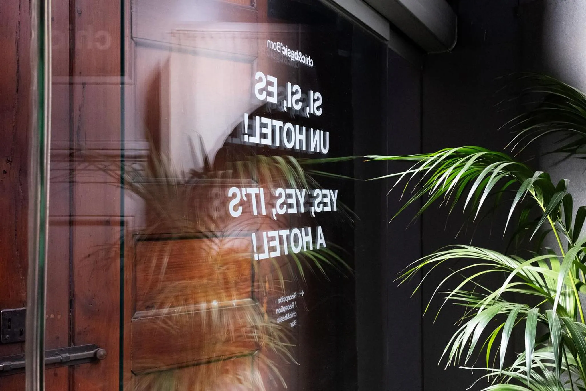 Logo/Certificate/Sign in Chic & Basic Born Boutique Hotel