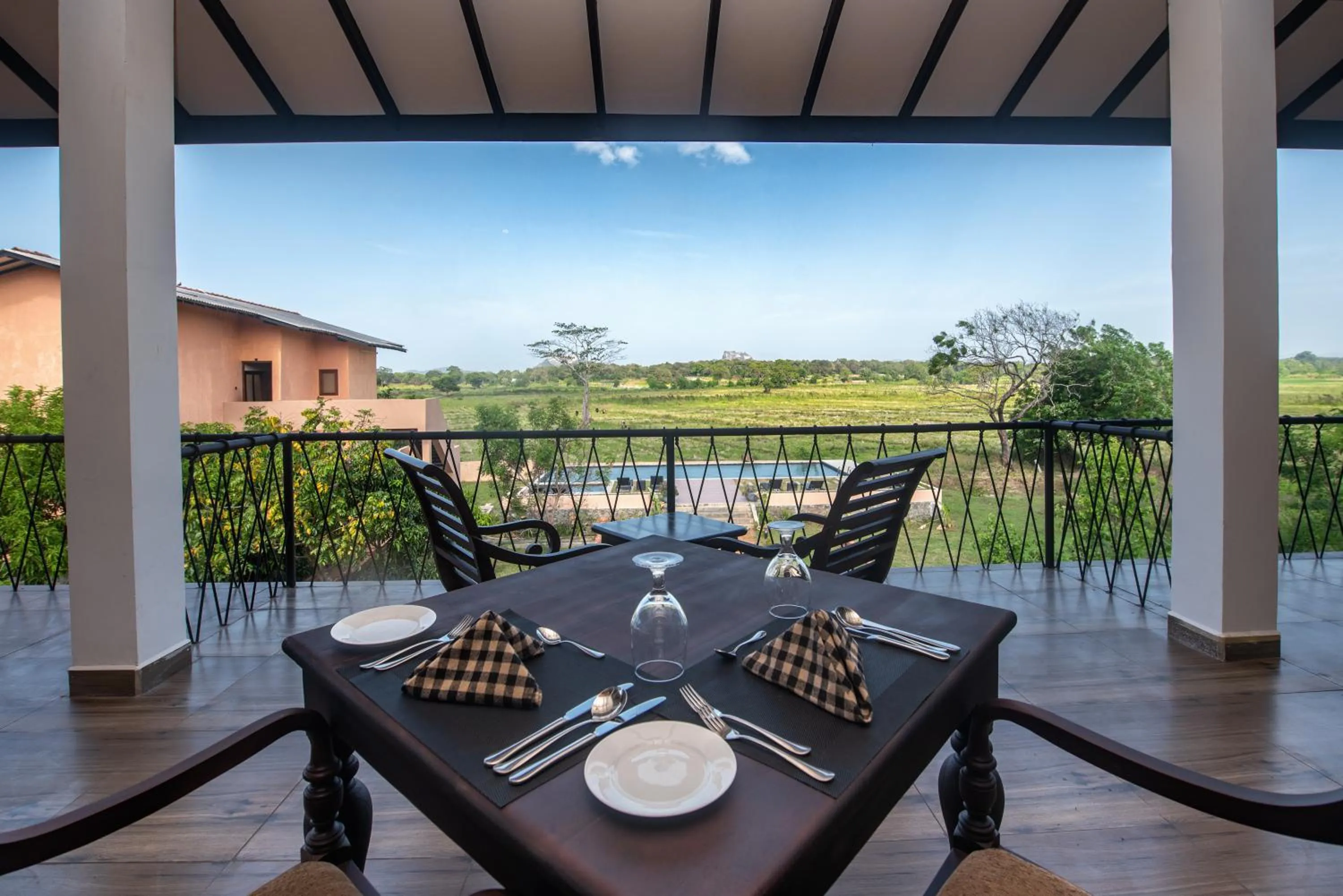Patio in Ceylon Breeze Sigiriya