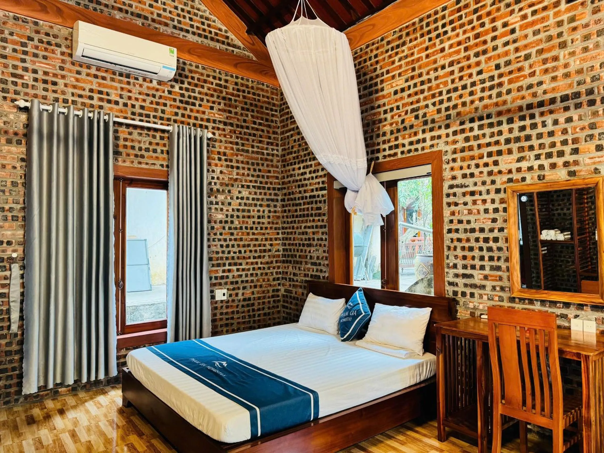 Bed in Phạm Gia Homestay Ecogarden