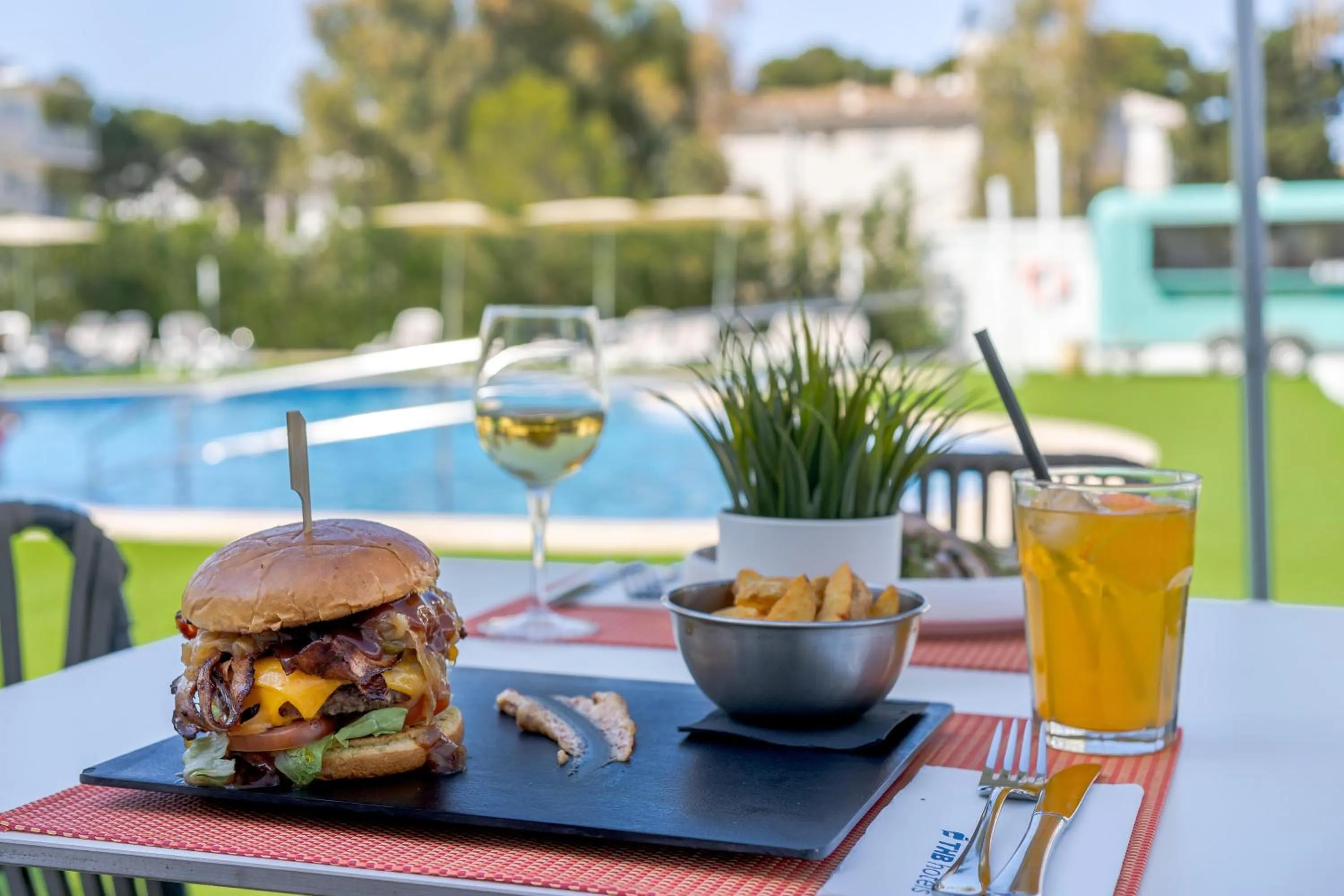 Balcony/Terrace in THB Maria Isabel - Adults Only