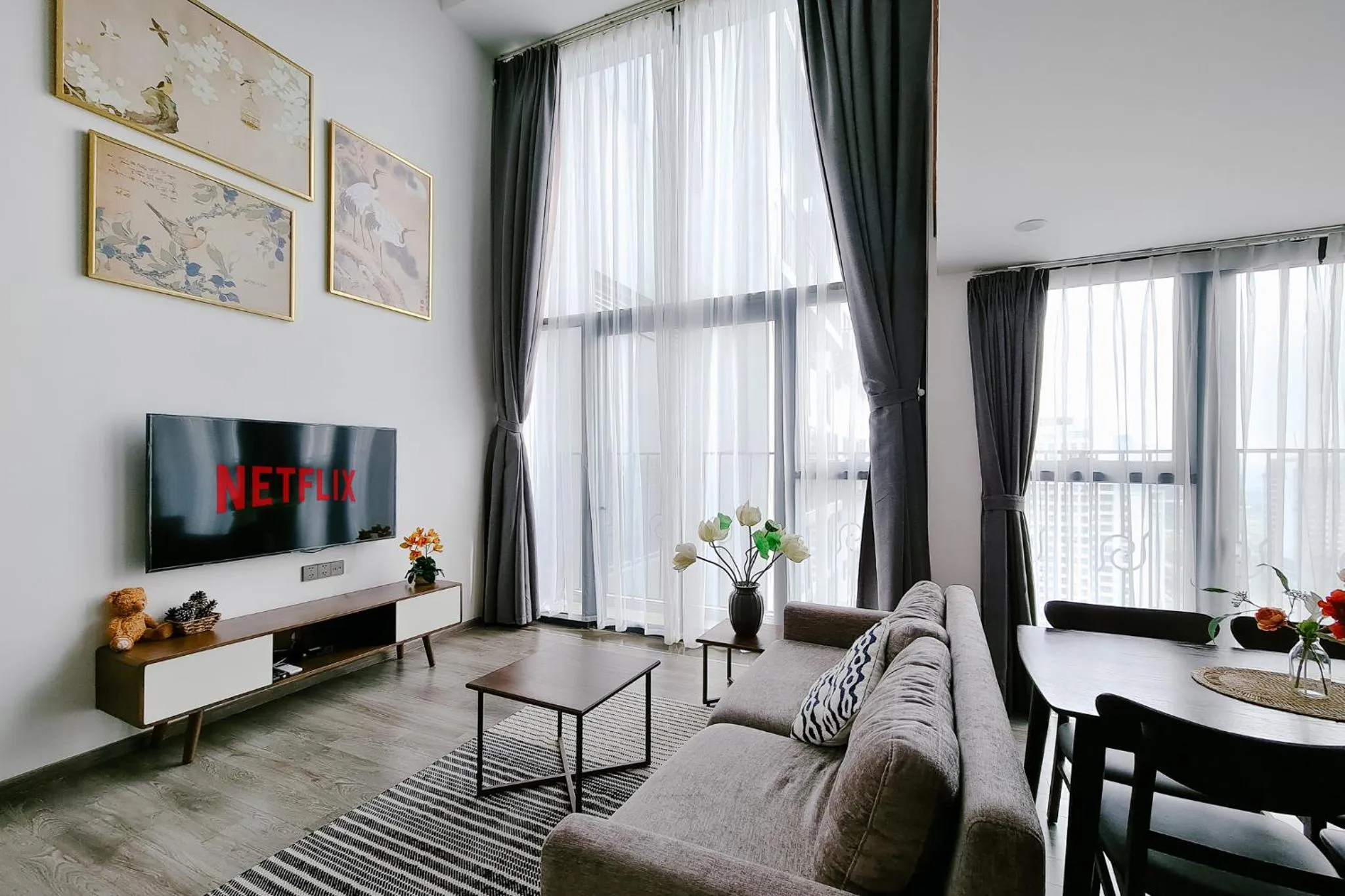 Living room in Muse Hanoi PentStudio West Lake