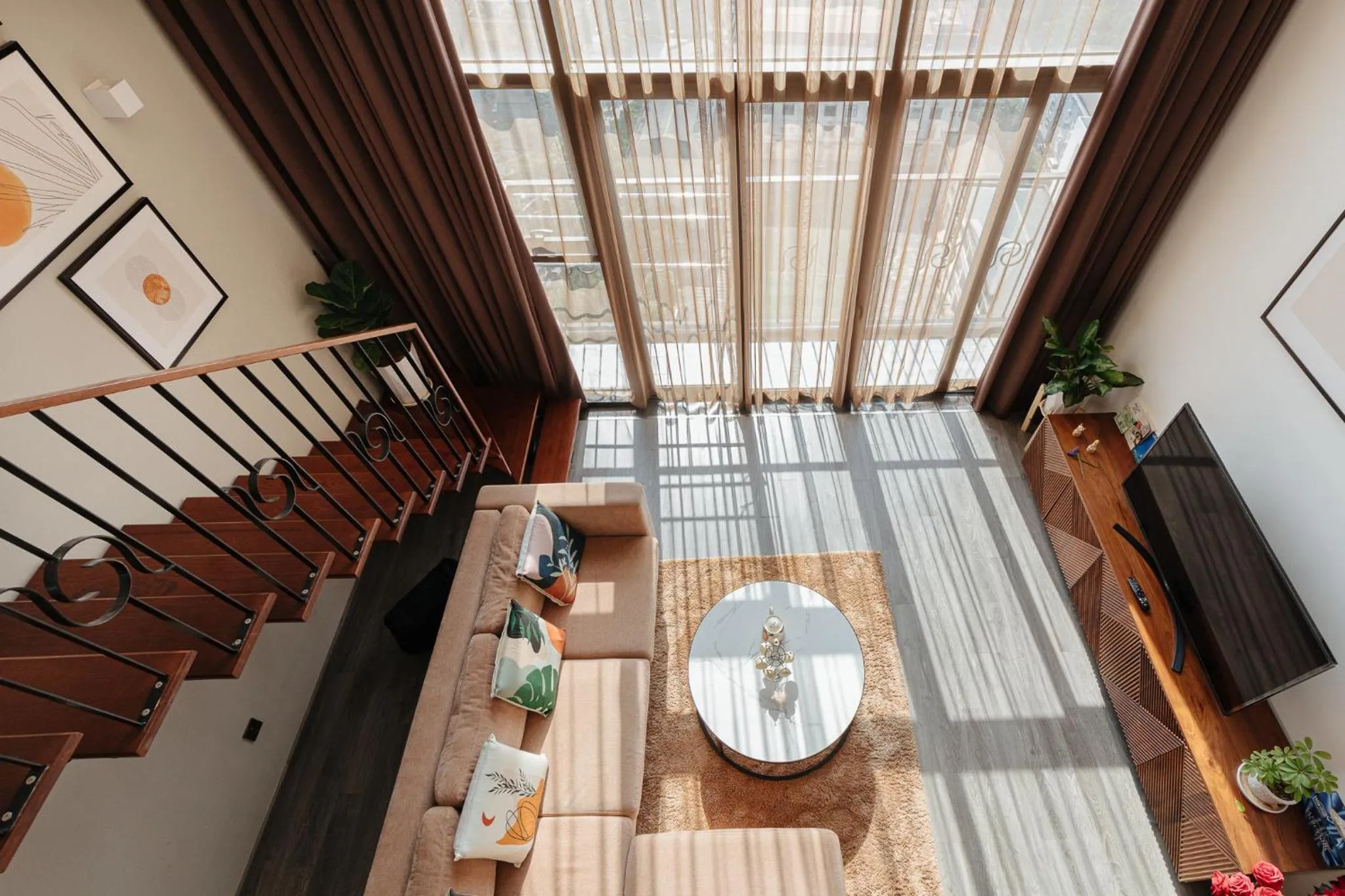 Living room in Muse Hanoi PentStudio West Lake