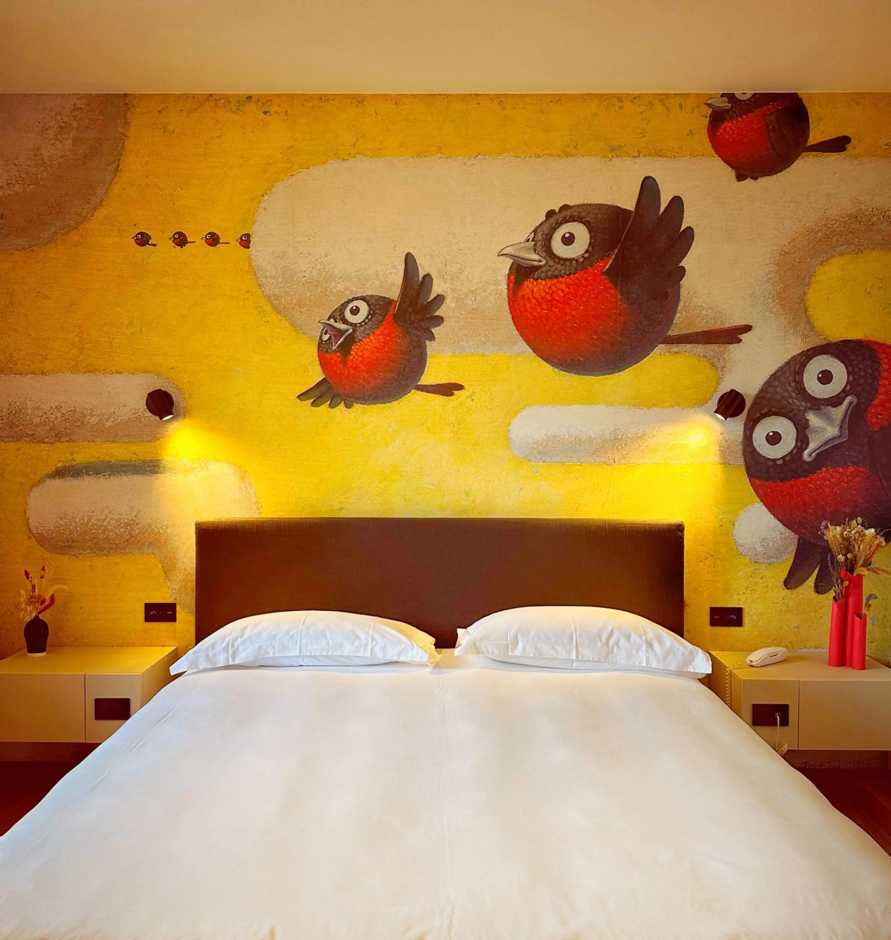 Bed in Le Marne Relais - Small Luxury Hotels of the World