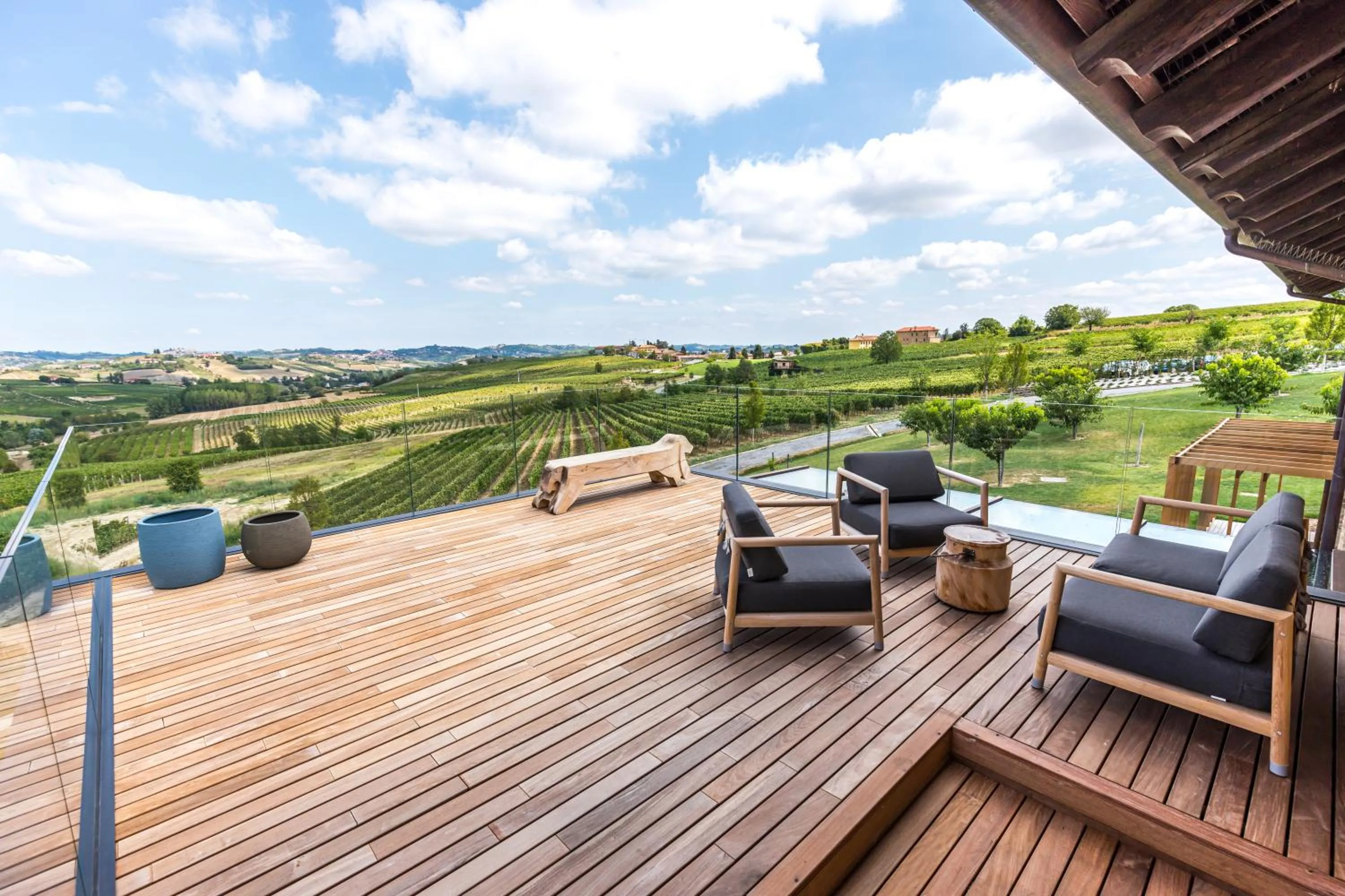 Balcony/Terrace in Le Marne Relais - Small Luxury Hotels of the World