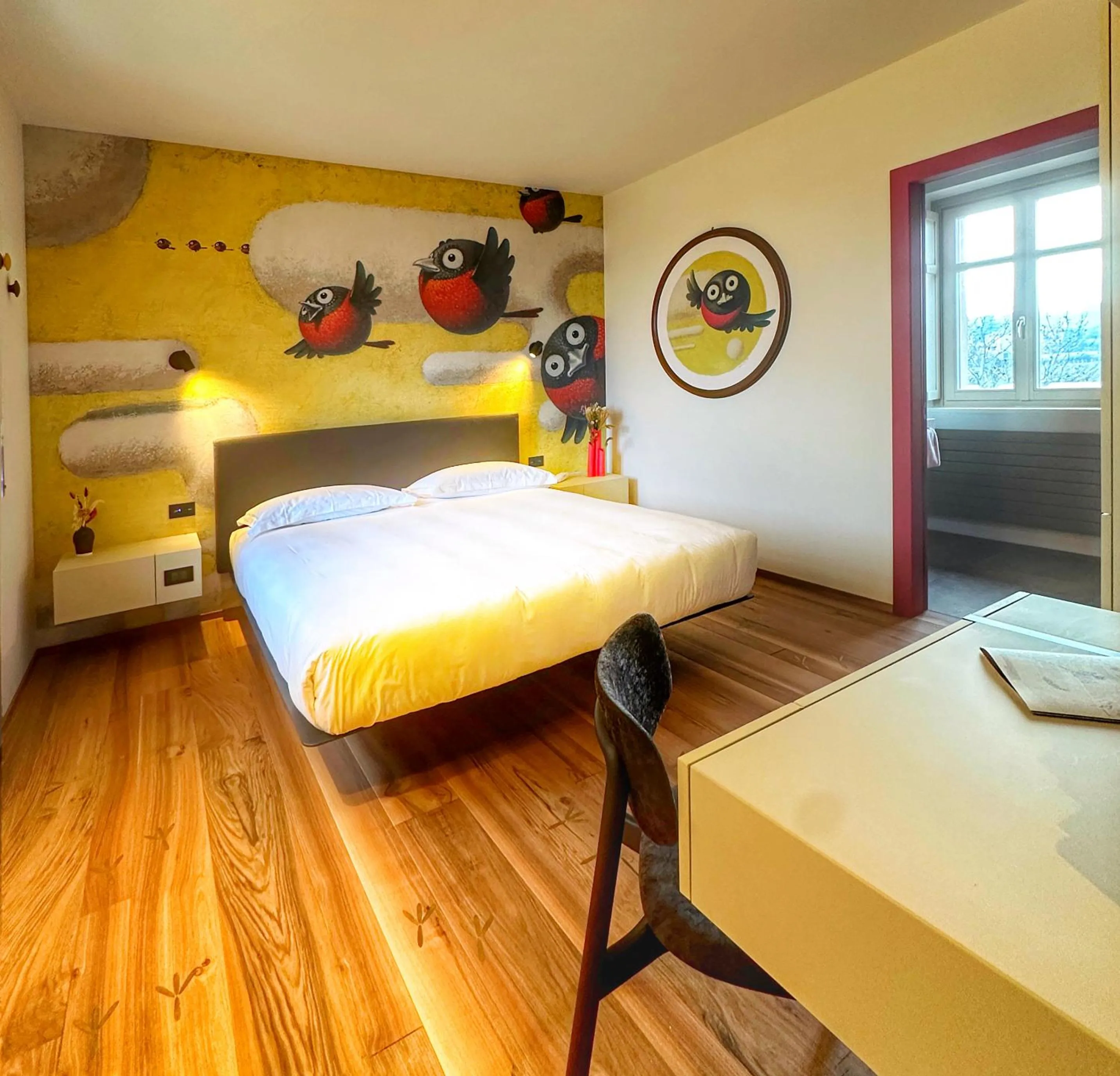 Bed in Le Marne Relais - Small Luxury Hotels of the World