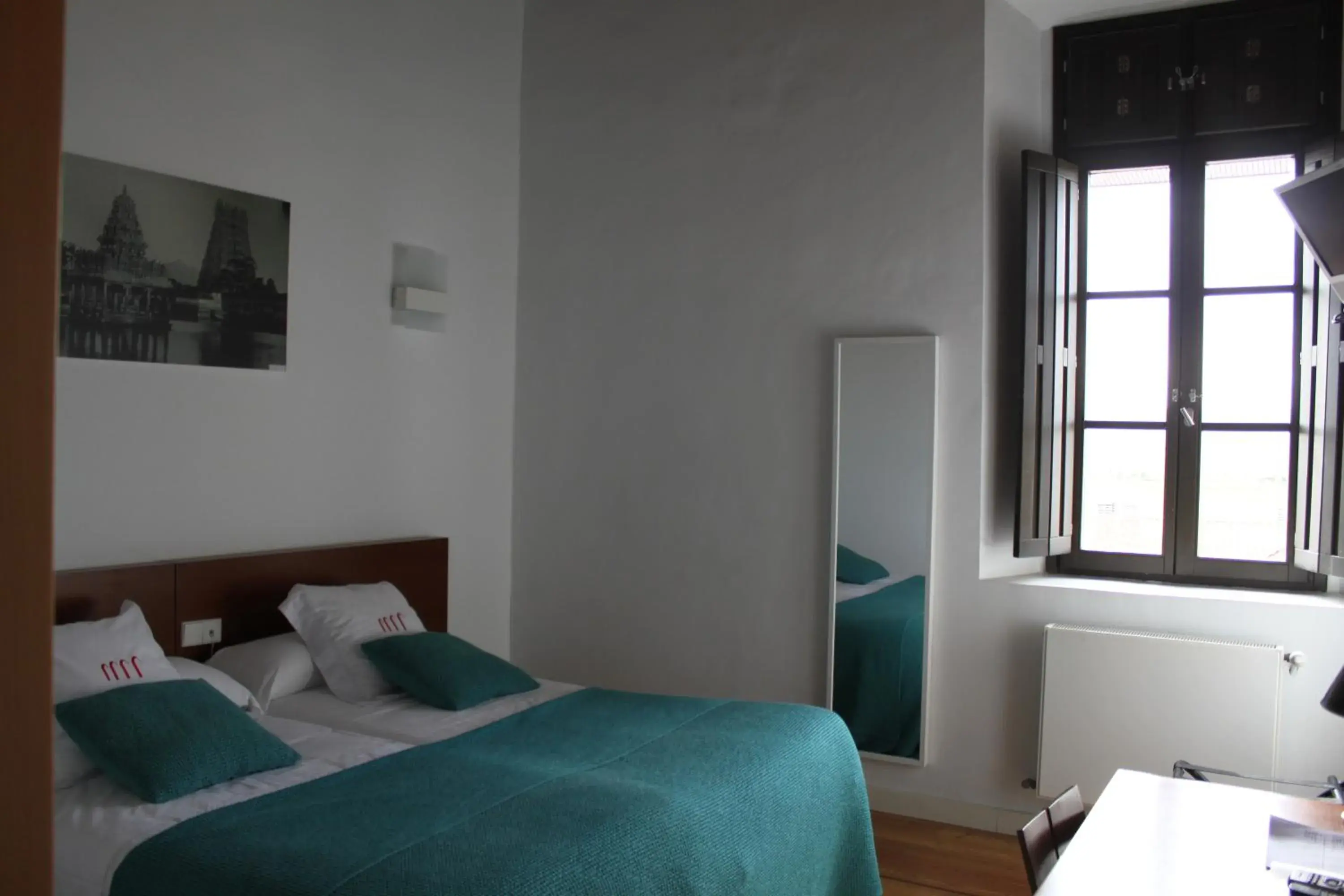 Double single use in Hospedería de Alesves Double single use in Hospedería de Alesves