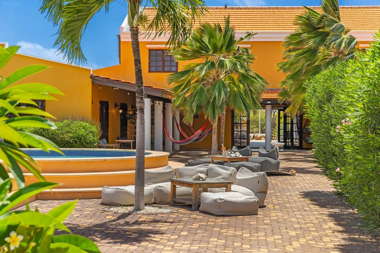Patio in Boutique Hotel Wanapa - Adult Friendly - 14 years and older