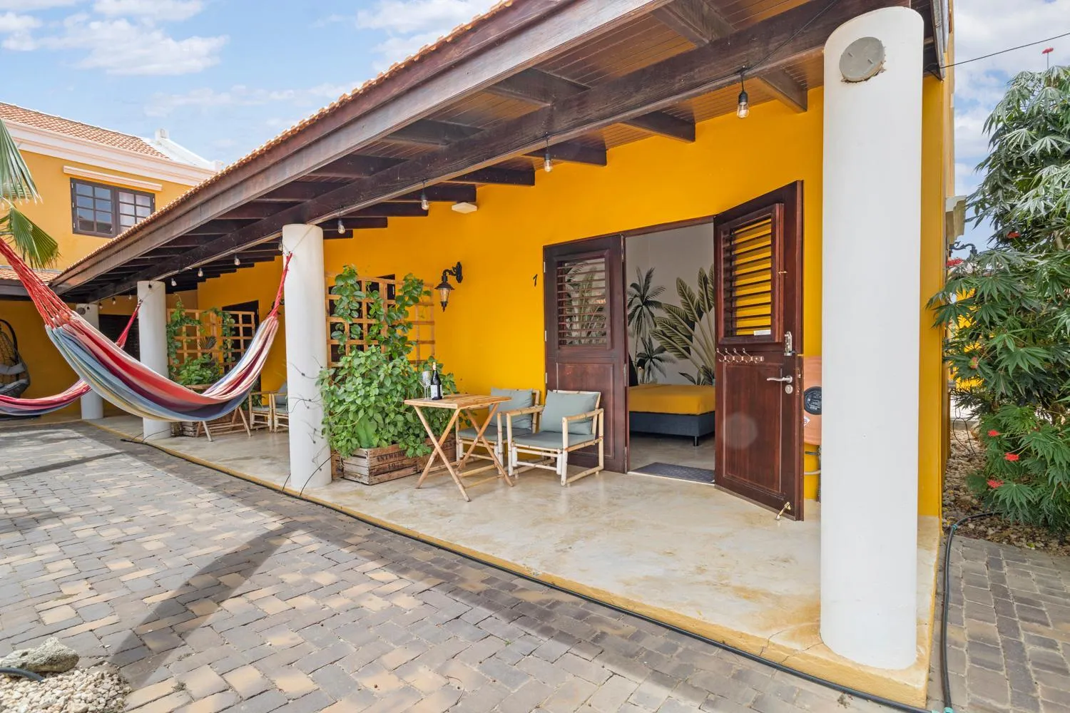 Balcony/Terrace in Boutique Hotel Wanapa - Adult Friendly - 14 years and older