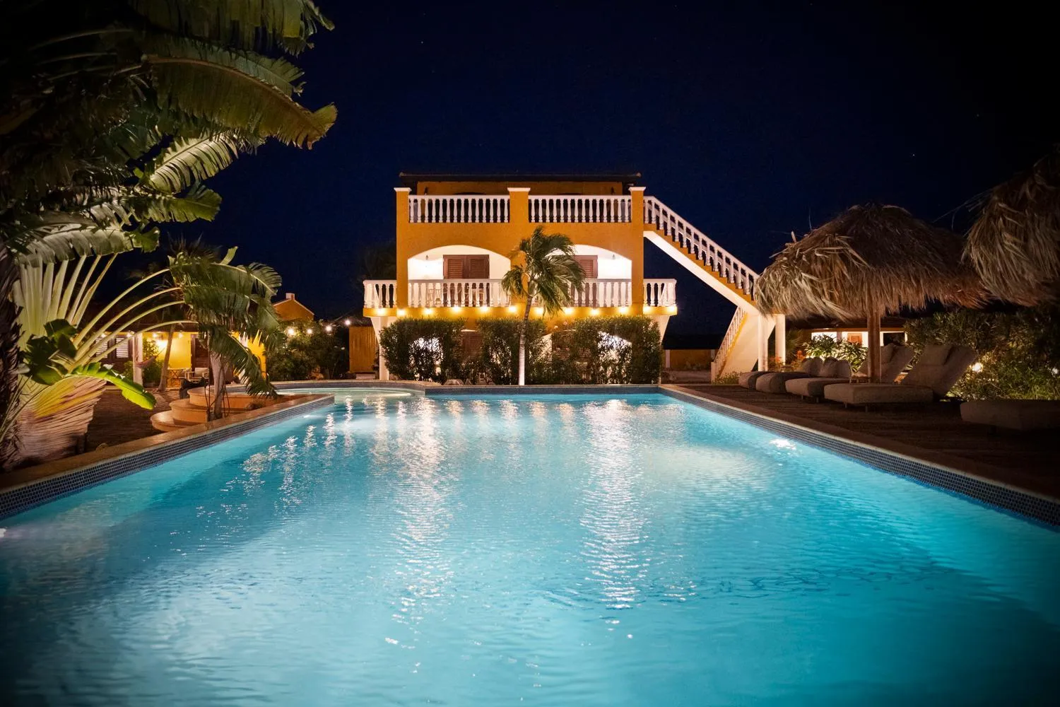 Pool view in Boutique Hotel Wanapa - Adult Friendly - 14 years and older