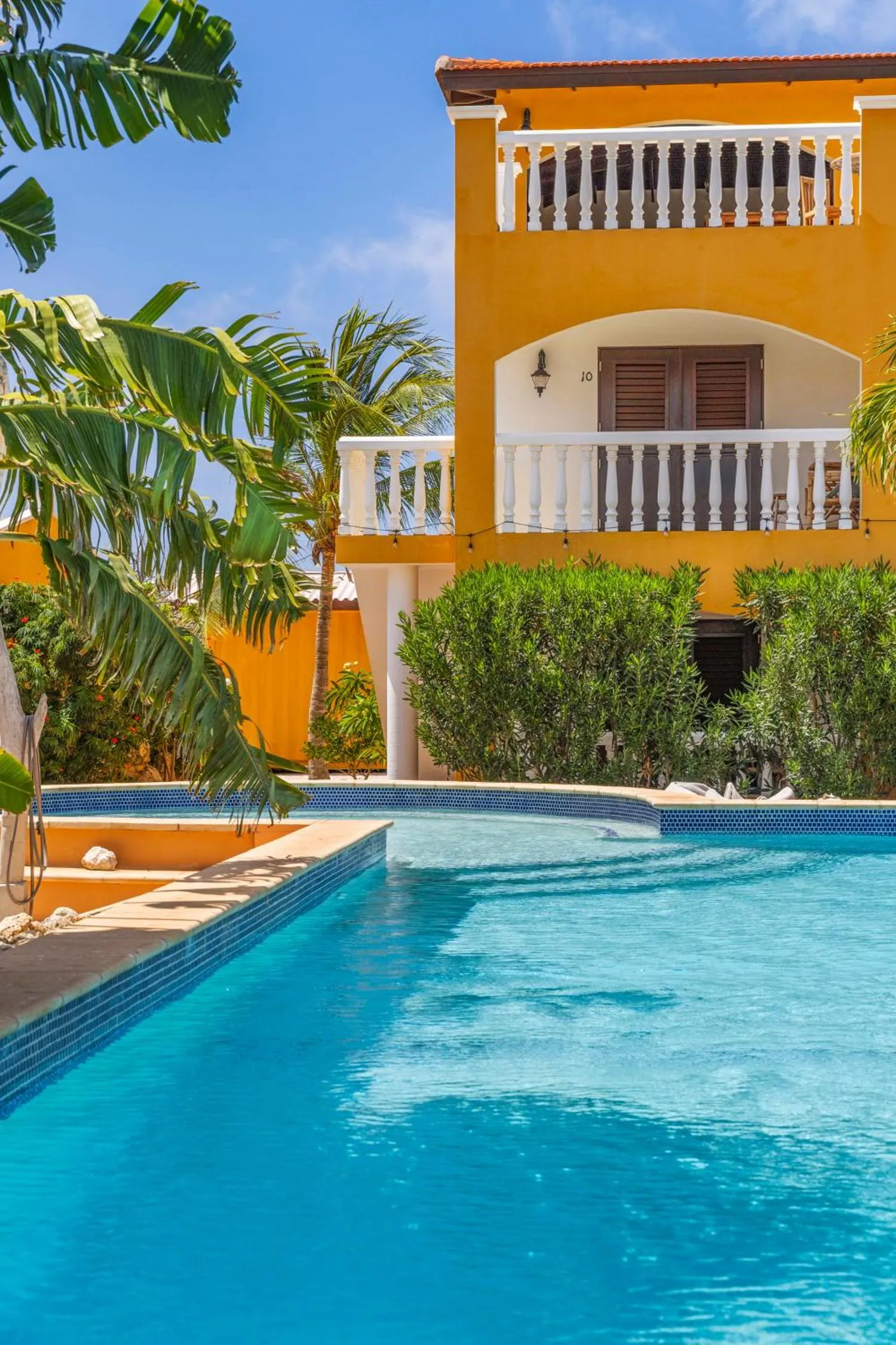 Pool view in Boutique Hotel Wanapa - Adult Friendly - 14 years and older