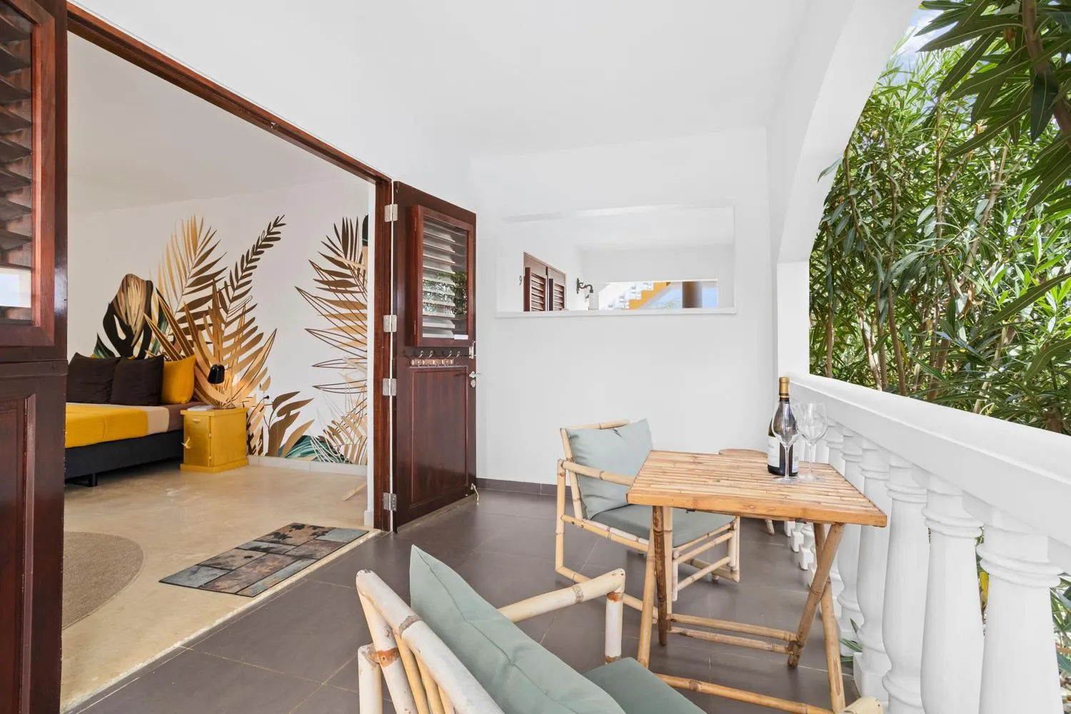 Balcony/Terrace in Boutique Hotel Wanapa - Adult Friendly - 14 years and older