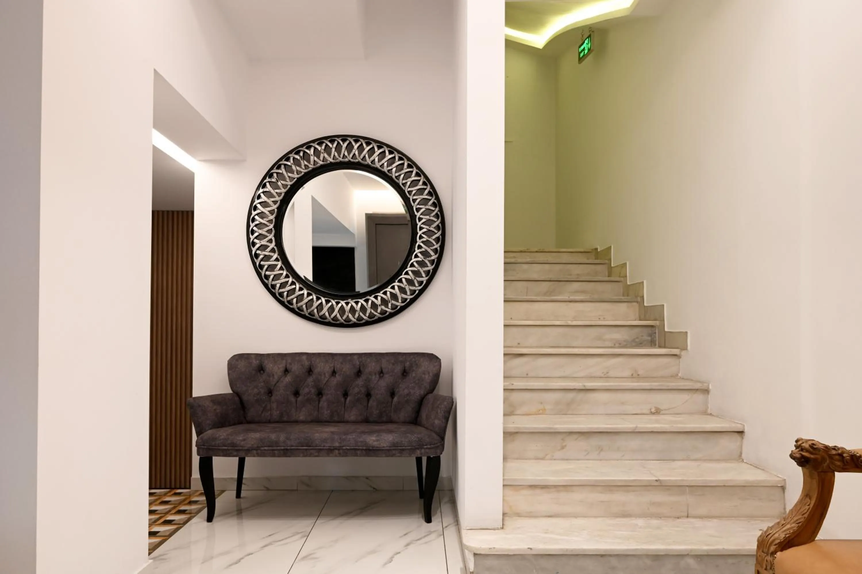 Seating area in Urban Core Residence