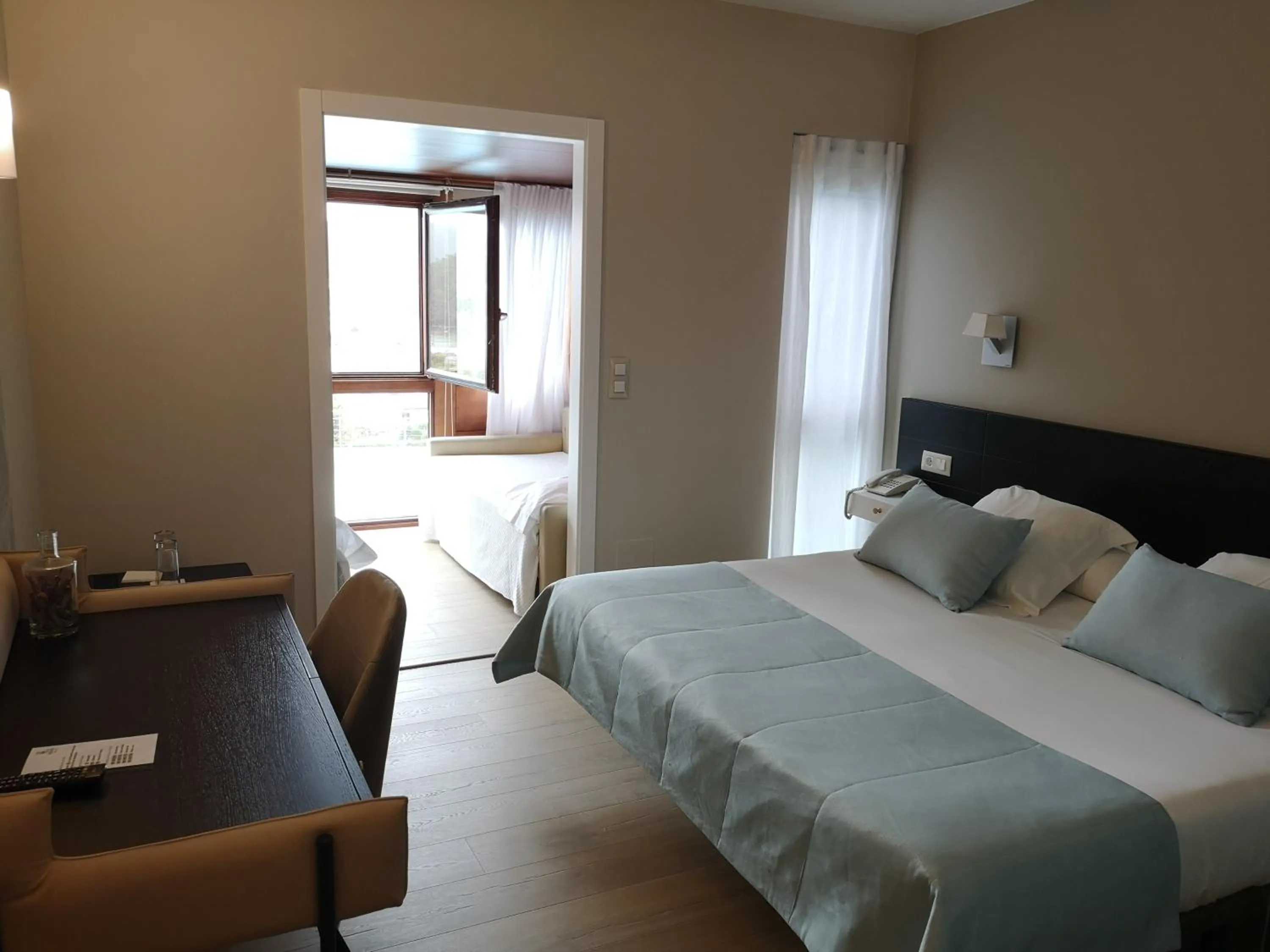 Photo of the whole room, Bed in Hotel Herbeira