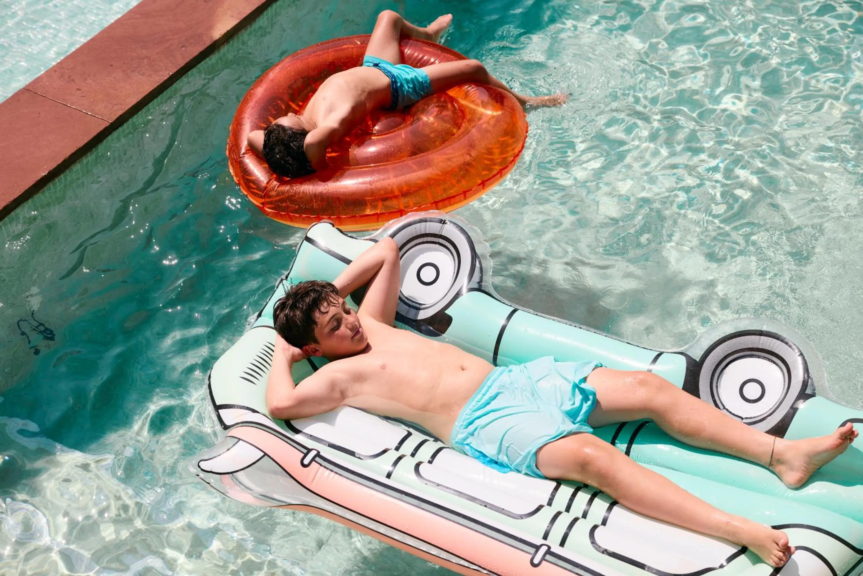 Swimming pool in Hotel Balneario La Hermida