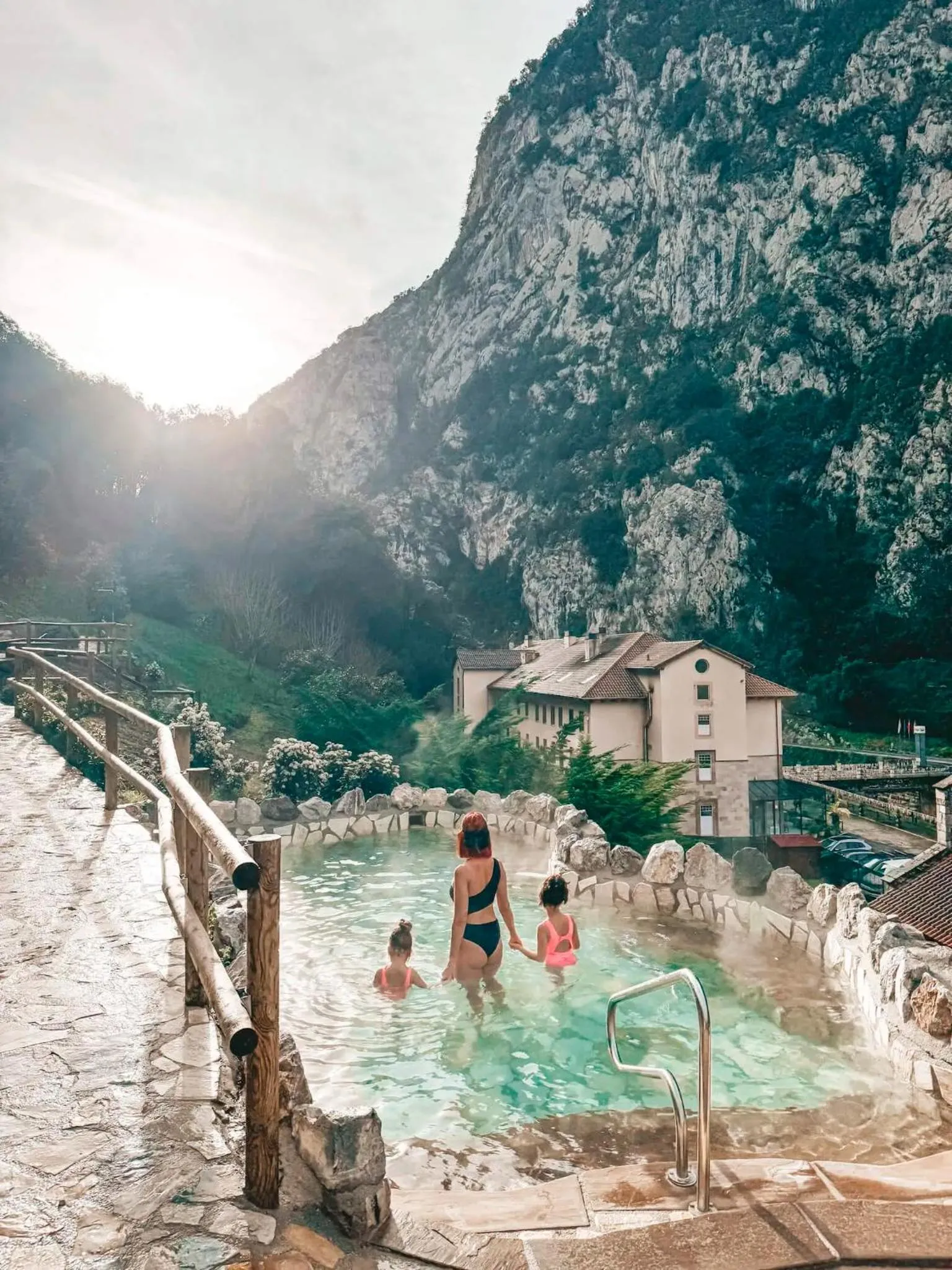 Mountain view in Hotel Balneario La Hermida