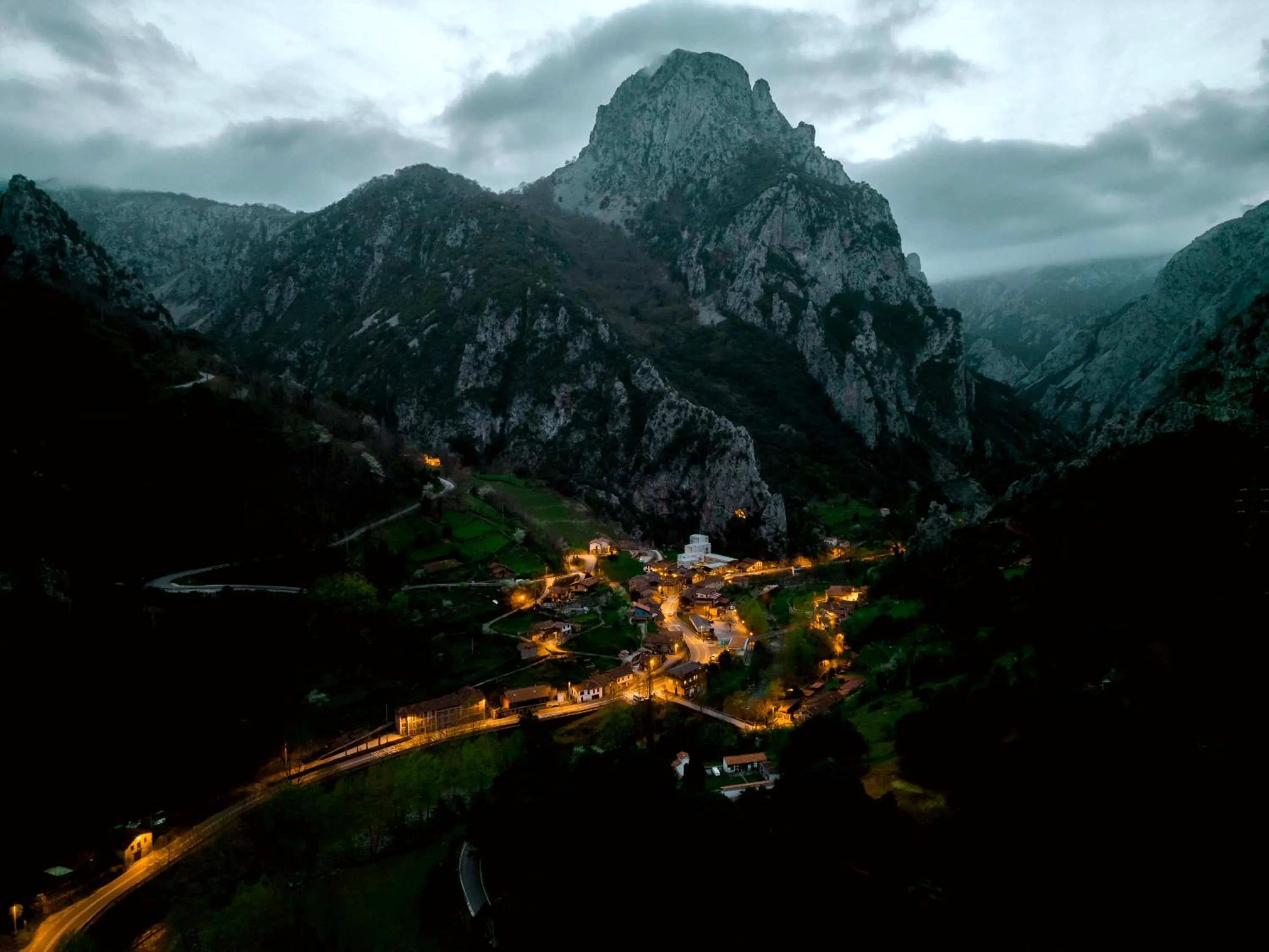 Bird's eye view in Hotel Balneario La Hermida