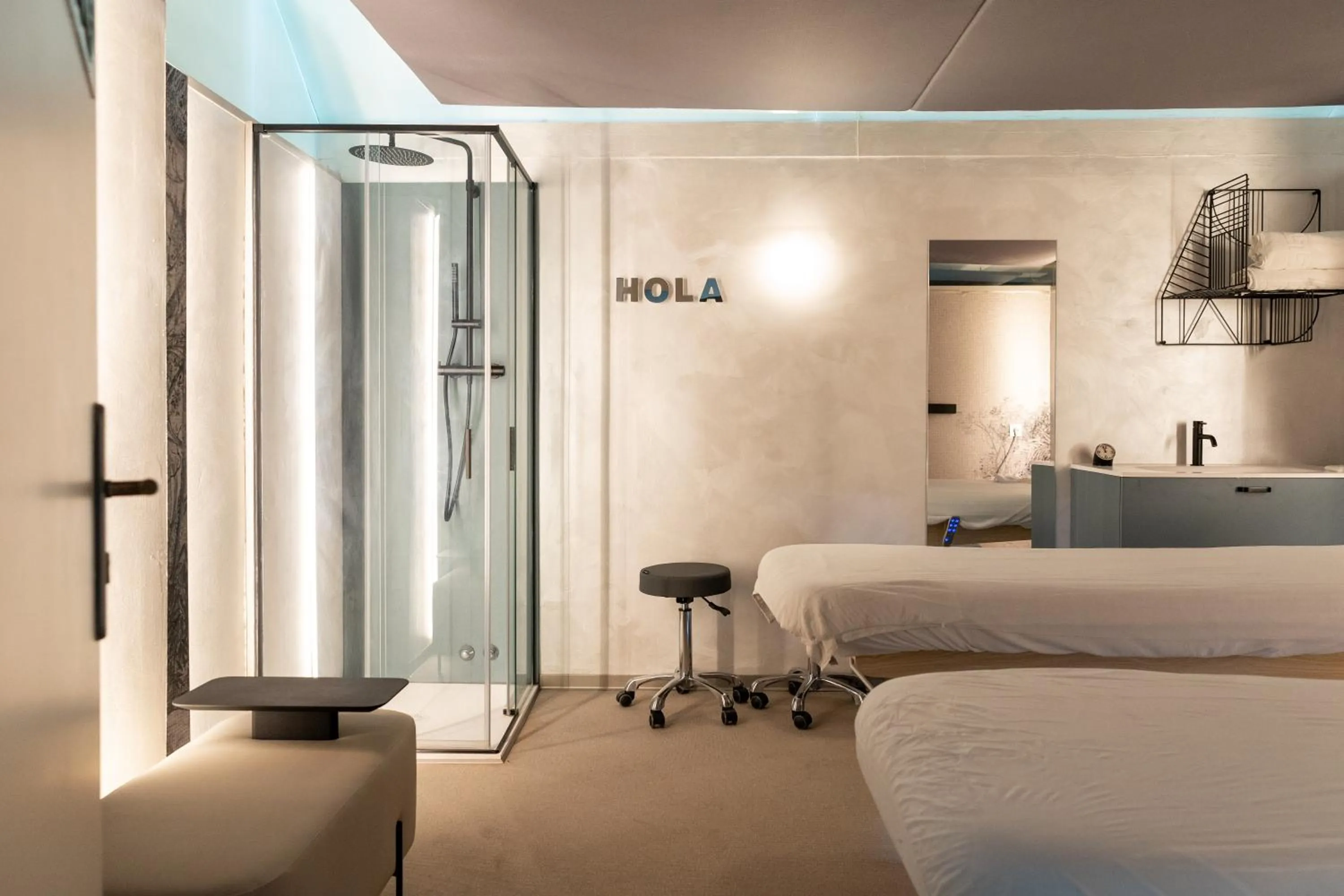 Spa and wellness centre/facilities, Bed in Hotel Balneario La Hermida