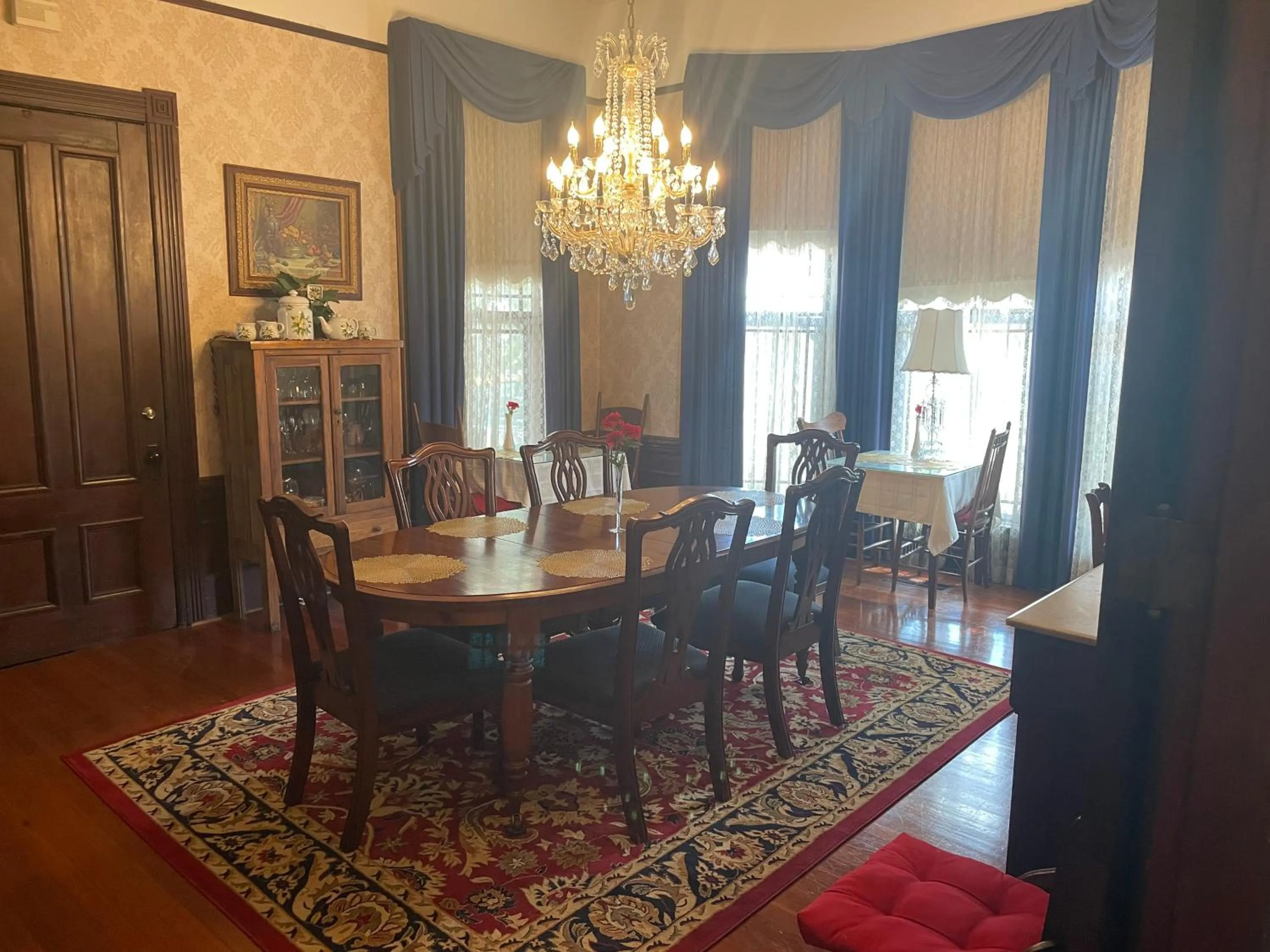 Dining area in Grand Gables Inn