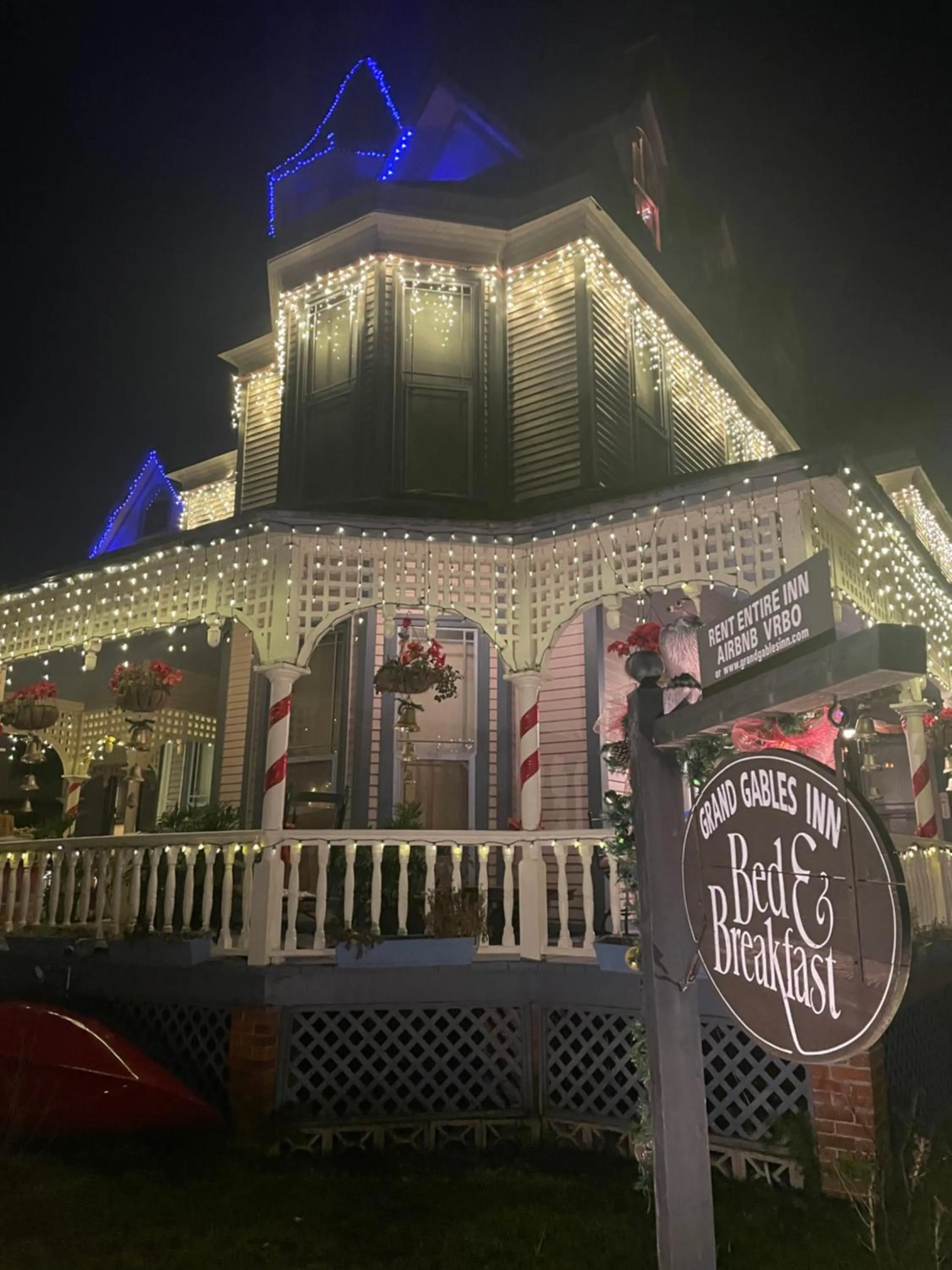 Night in Grand Gables Inn