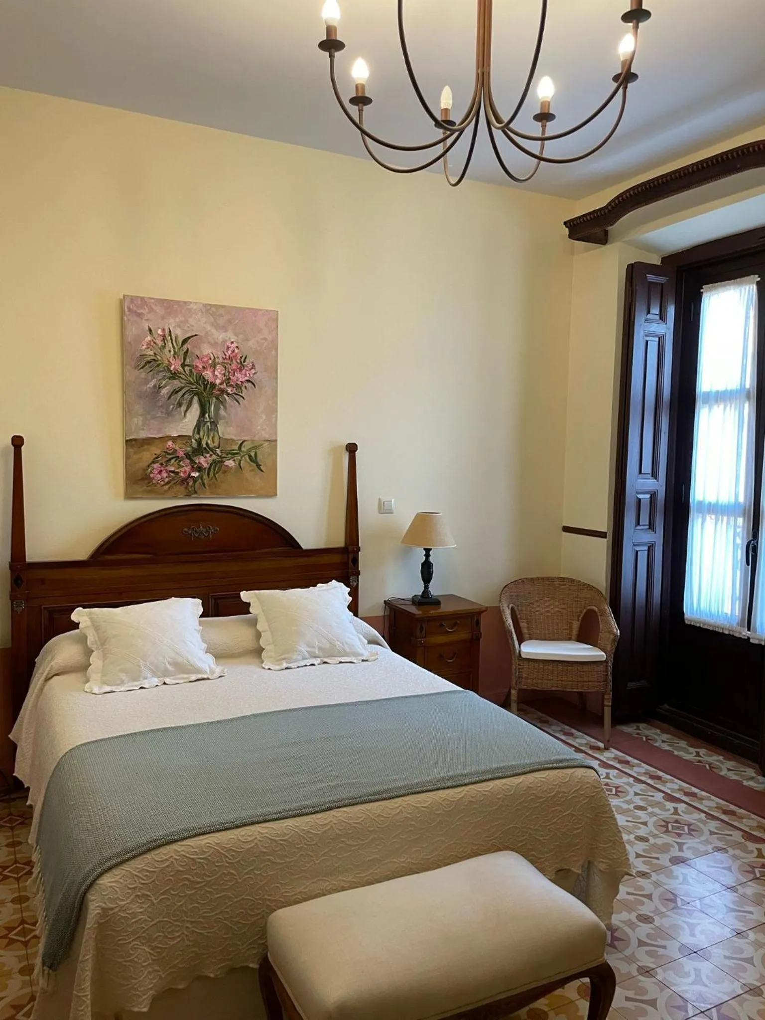 Bed in Hotel Rural La Vida de Antes