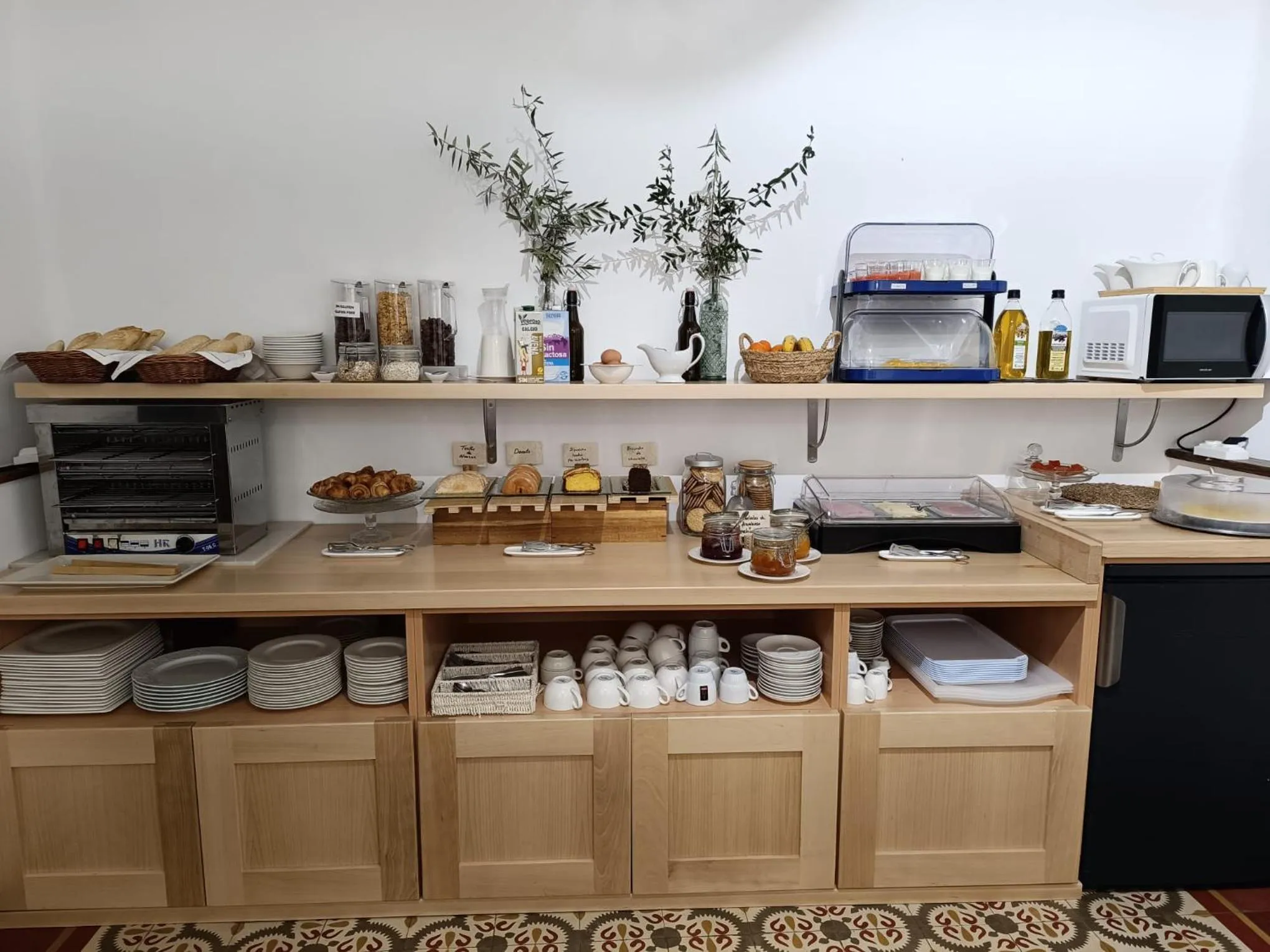 Breakfast in Hotel Rural La Vida de Antes