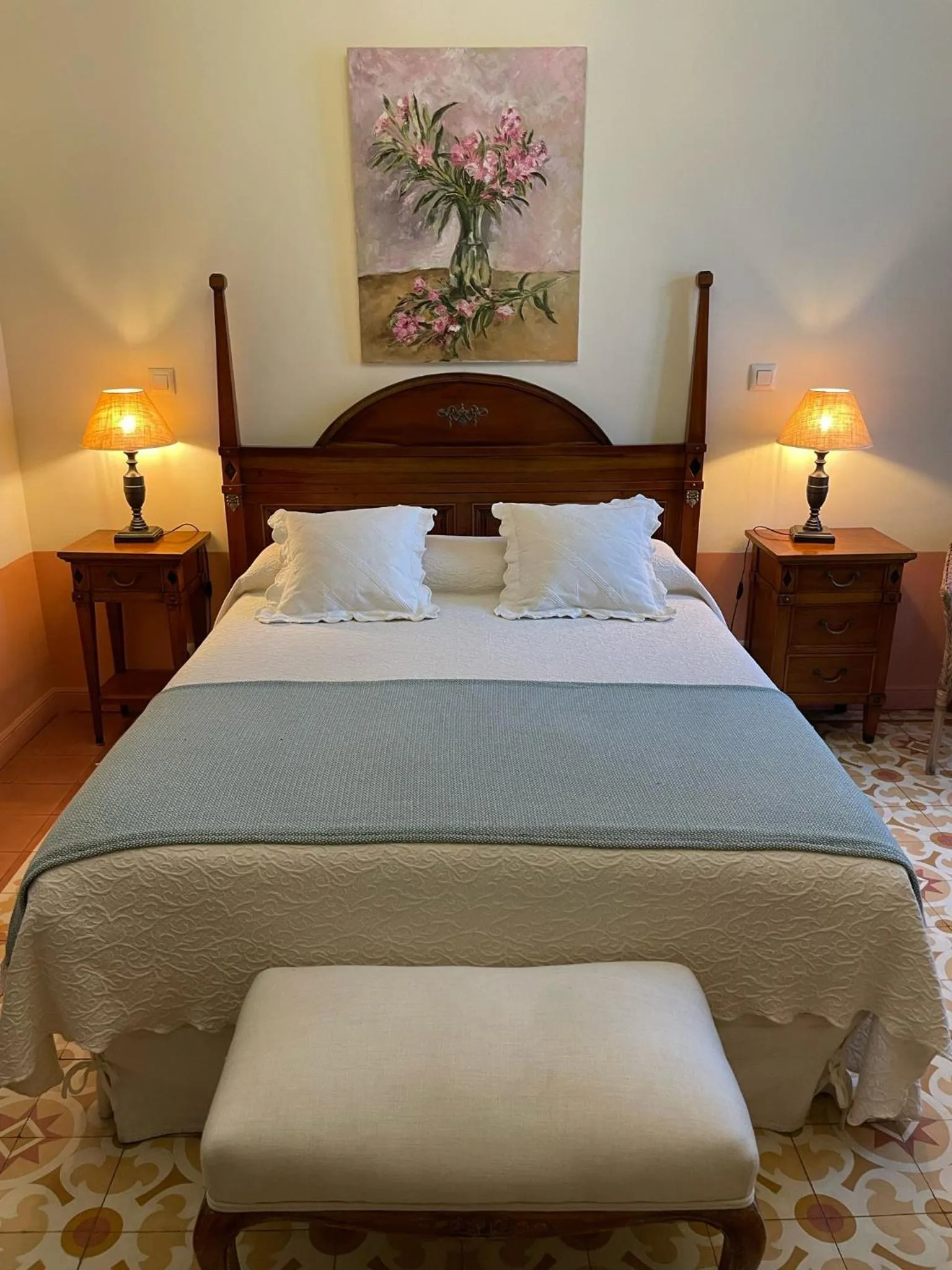 Bed in Hotel Rural La Vida de Antes