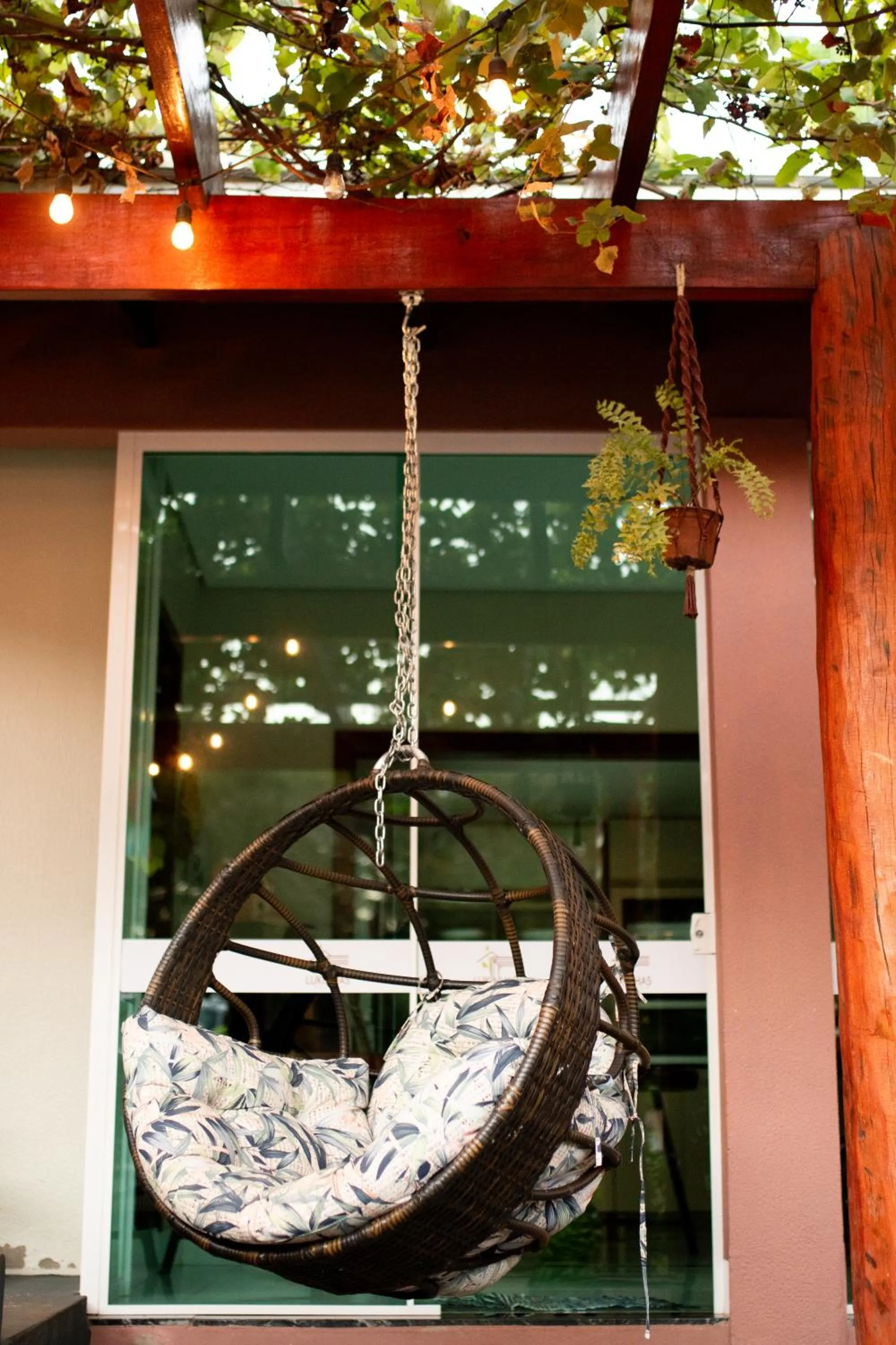 Patio in Lukinhas Pousada