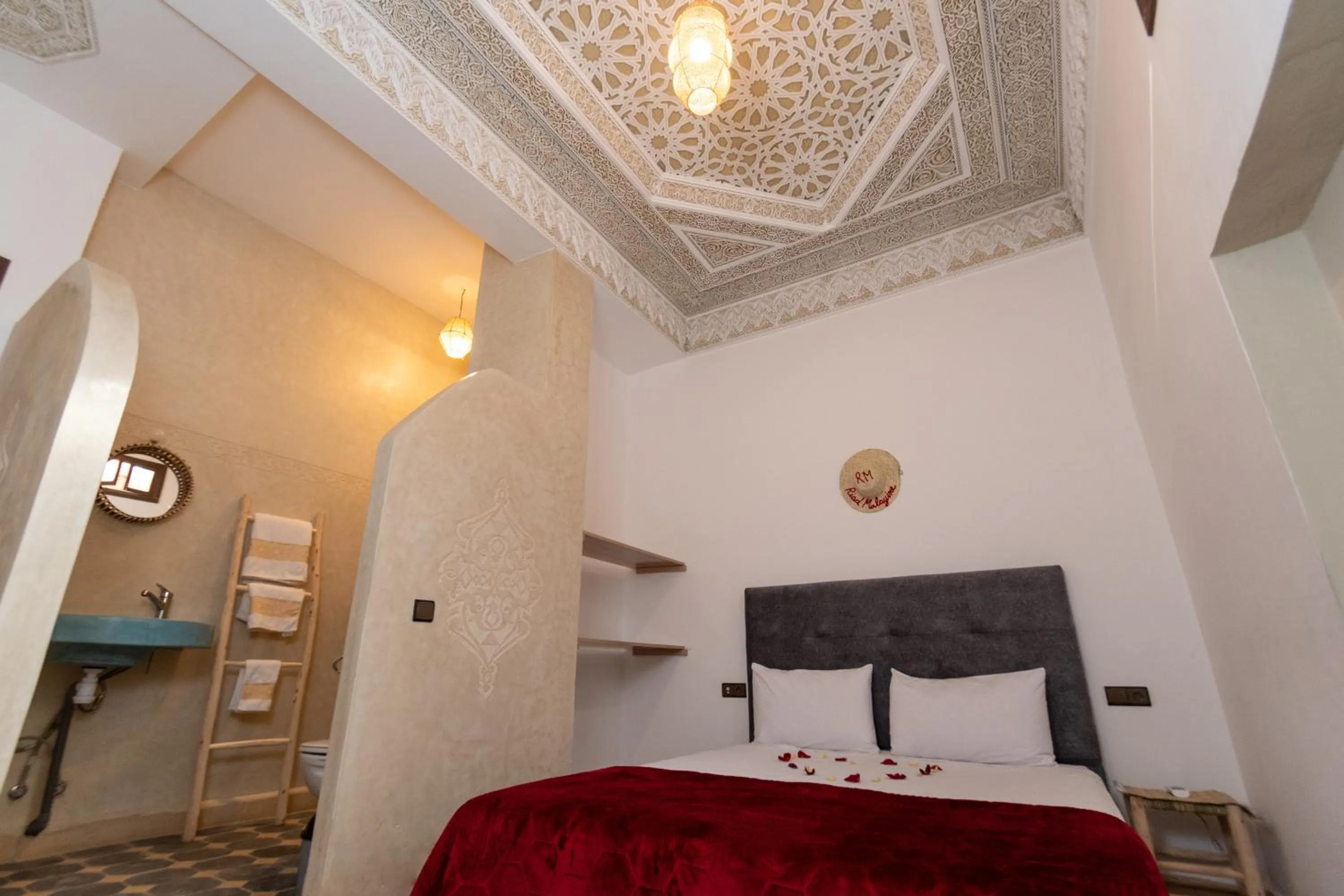 Bed in Riad Malayine