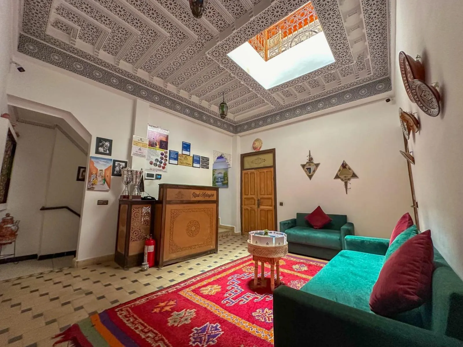 Living room in Riad Malayine