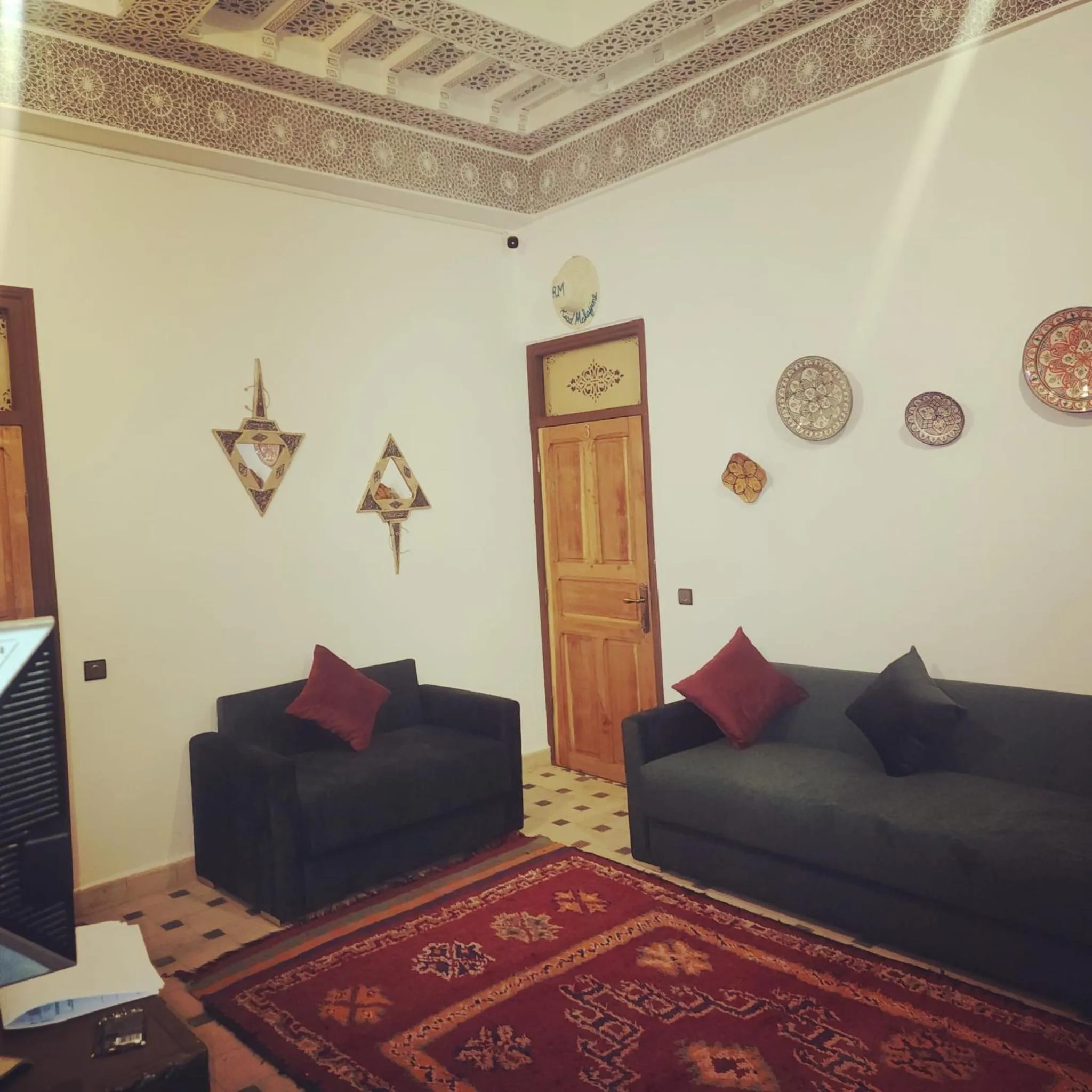 Living room in Riad Malayine
