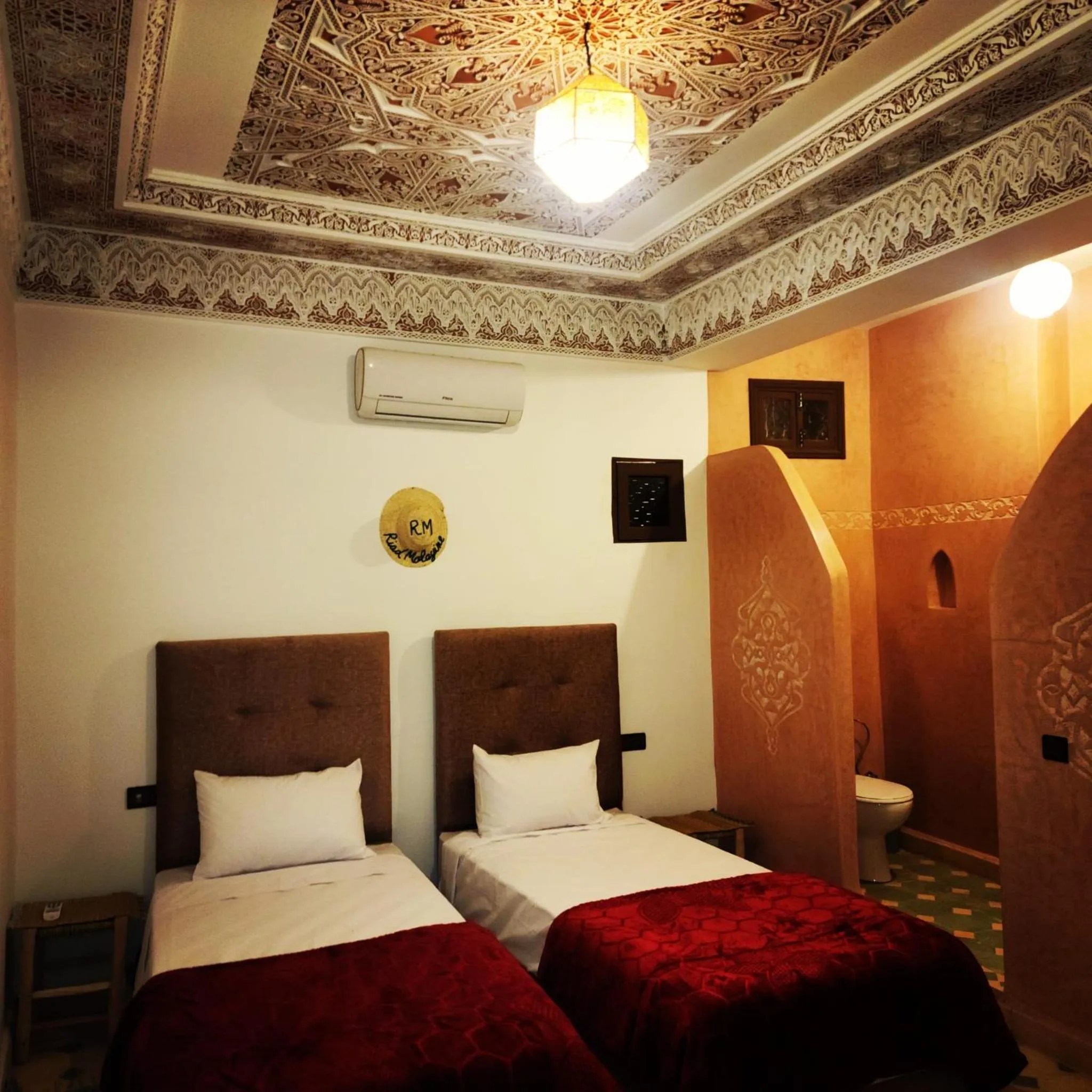 Bed in Riad Malayine