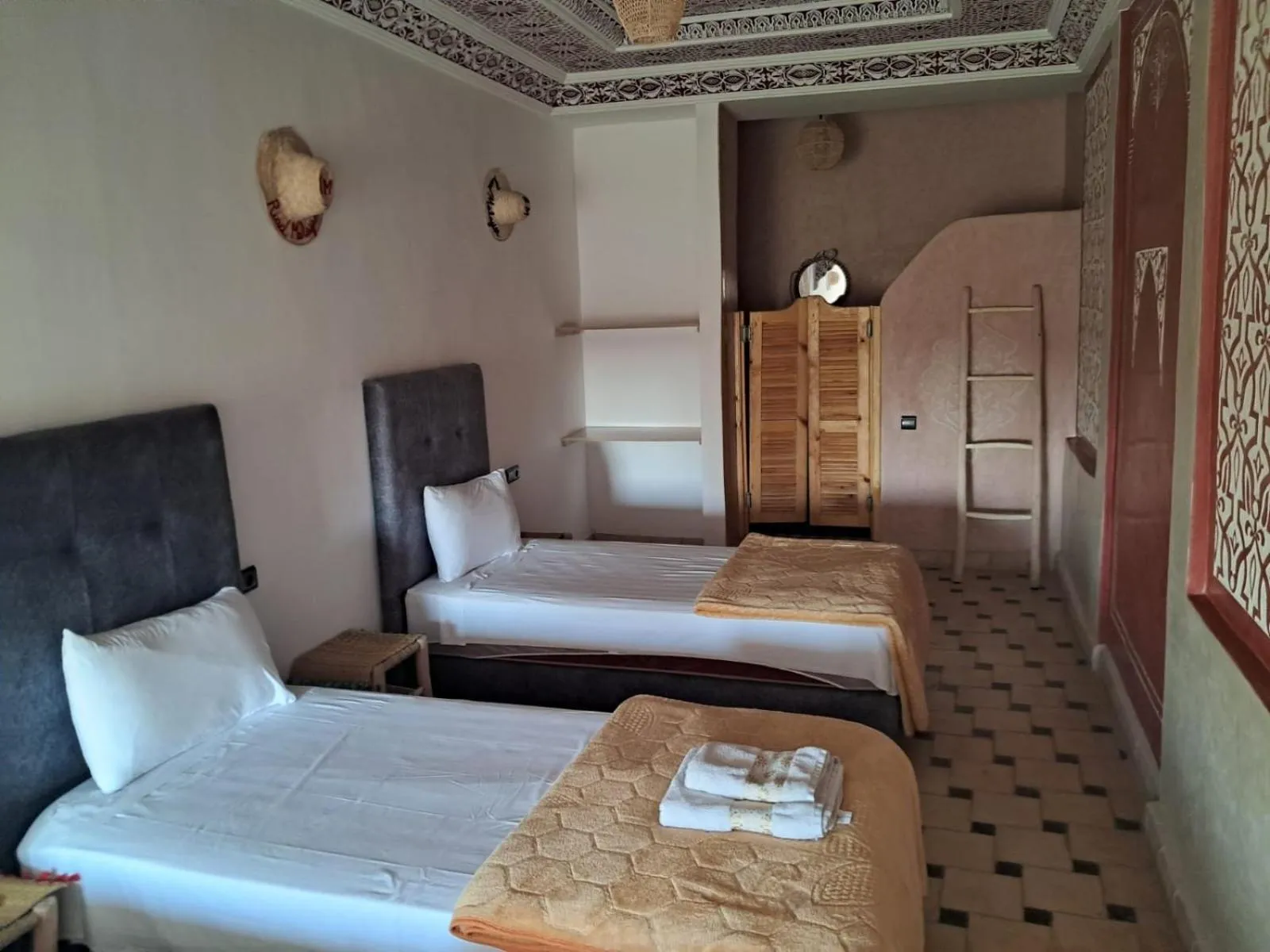 Bed in Riad Malayine