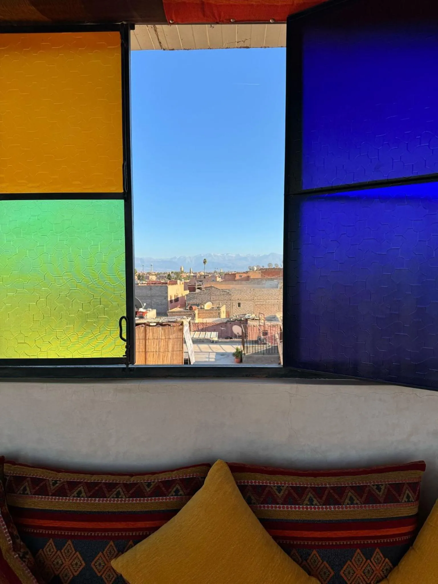 Natural landscape in Riad Malayine