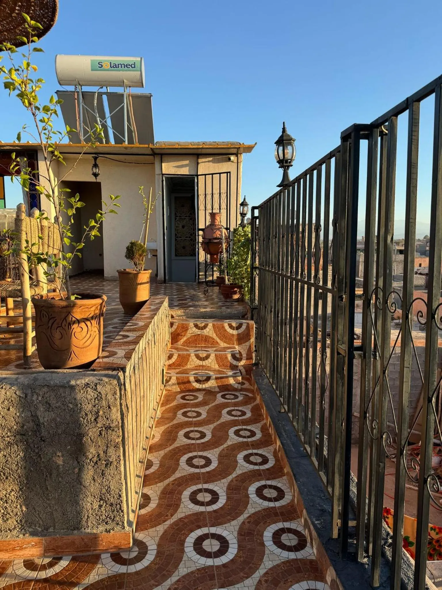 Patio in Riad Malayine