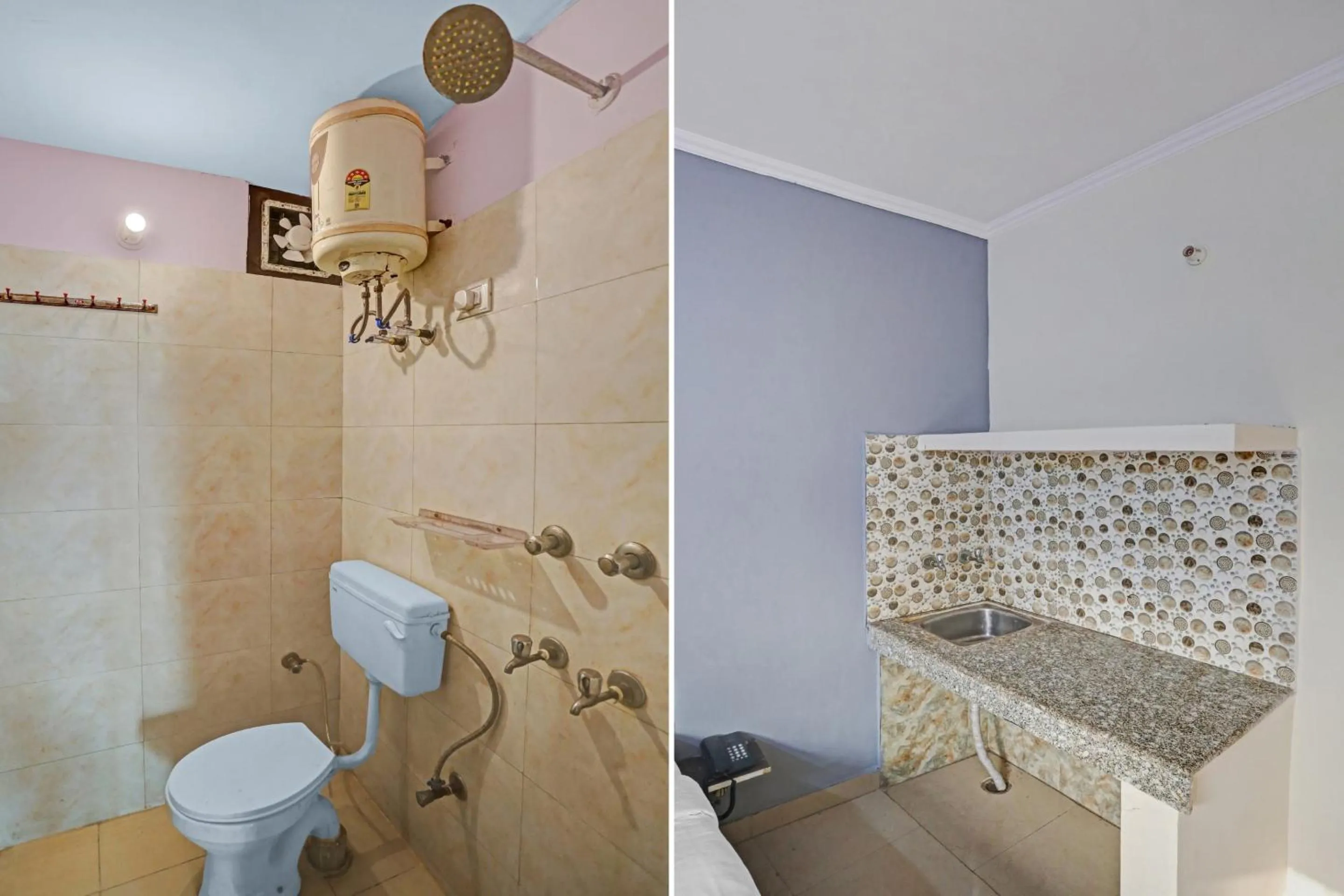 Bathroom in Hotel O Dremland Residency