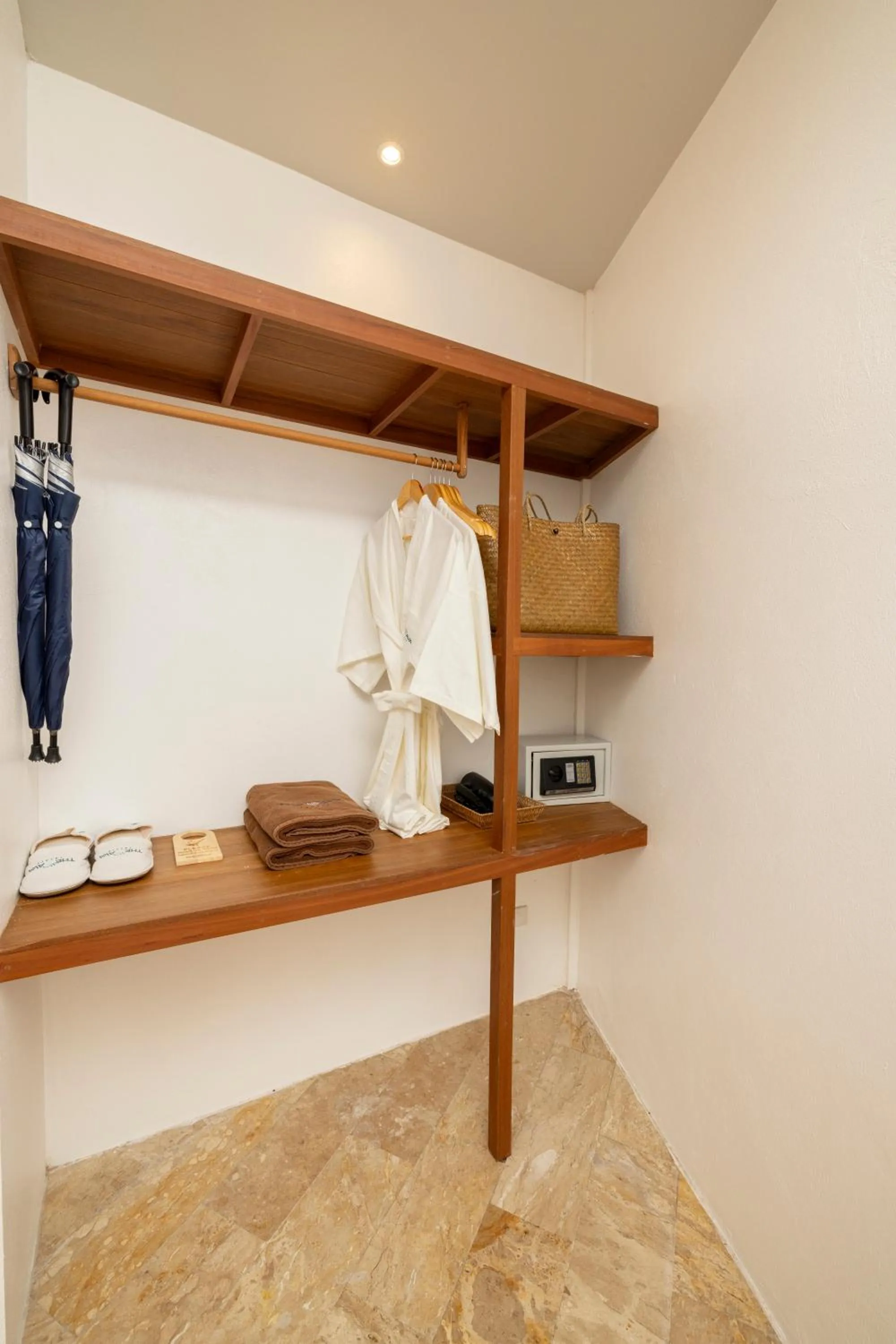 wardrobe in The AVA Resort Koh Tao